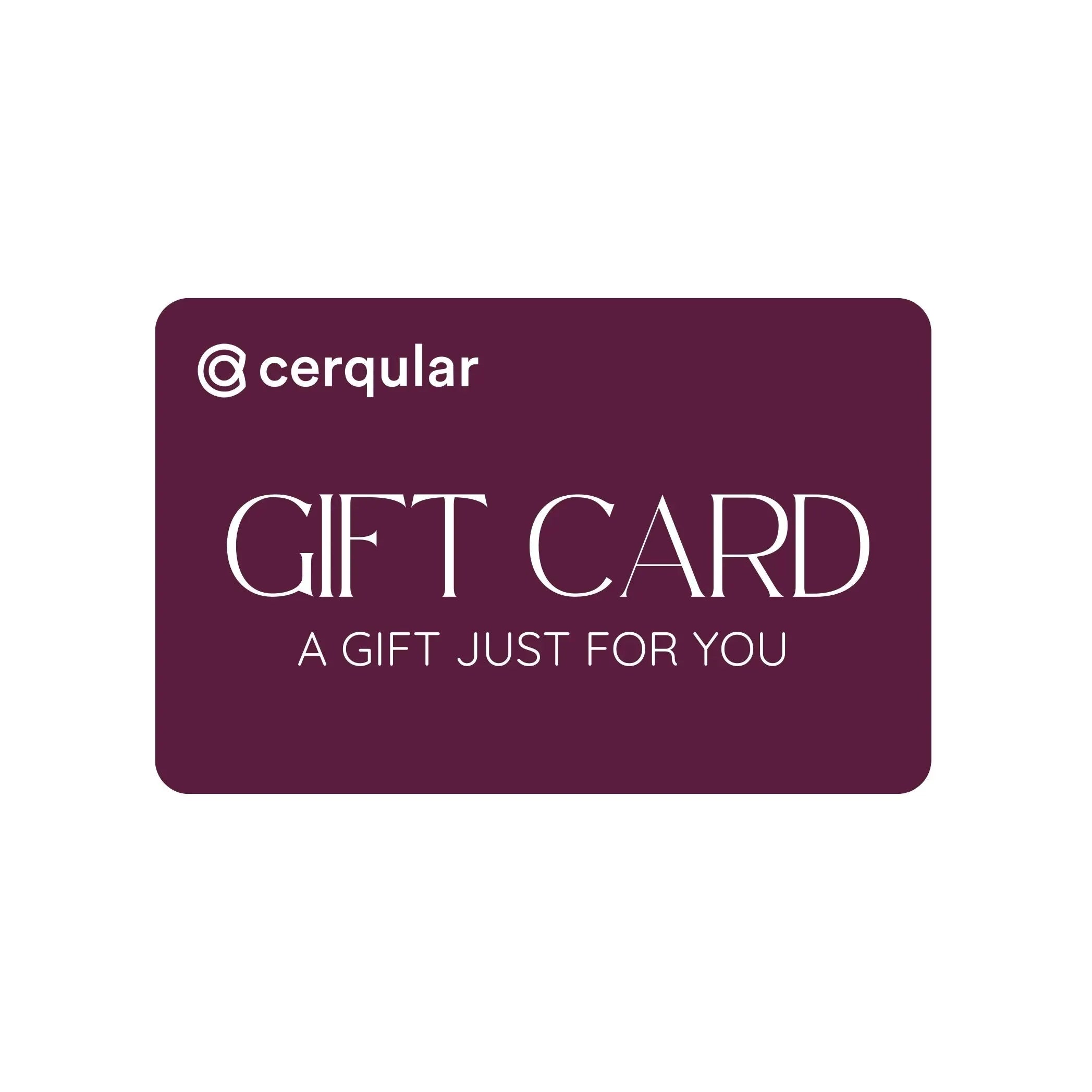 Cerqular Gift Card - Pearly Purple | Denominations: $70.00 Refurbished - N/A (Note: It's possible that "Cerqular refurbished available on Cerqular
