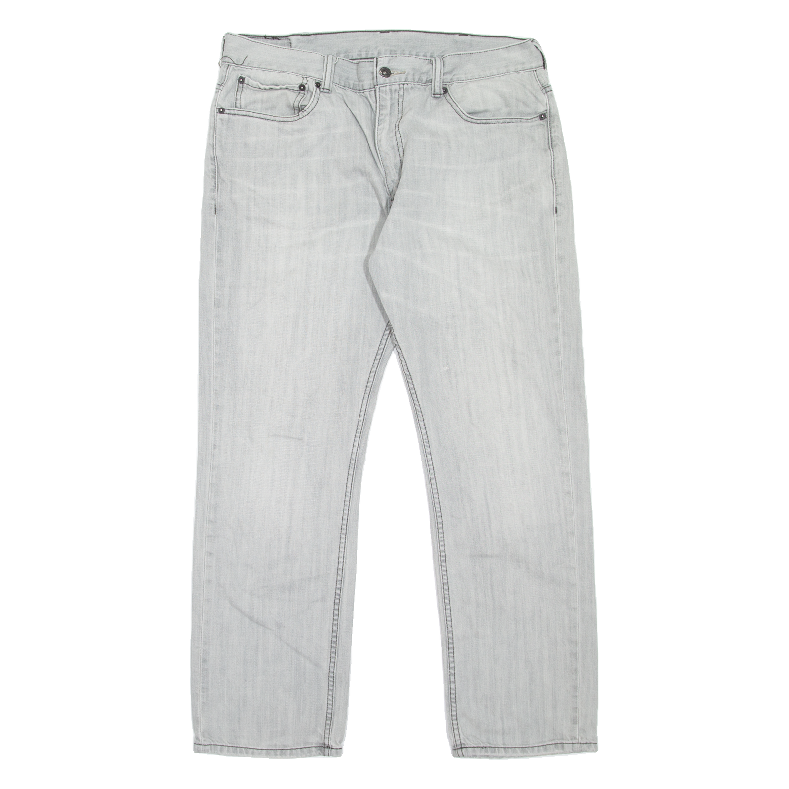 LEVI'S 511 Jeans Mens Grey Skinny Straight W38 L30 Refurbished - N/A refurbished available on Cerqular