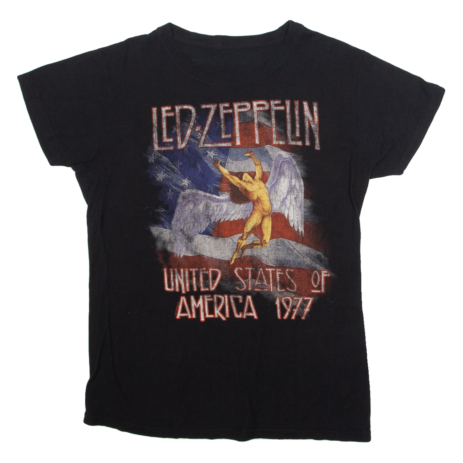 Led Zeppelin Mens Band T-Shirt Black M Refurbished - N/A refurbished available on Cerqular