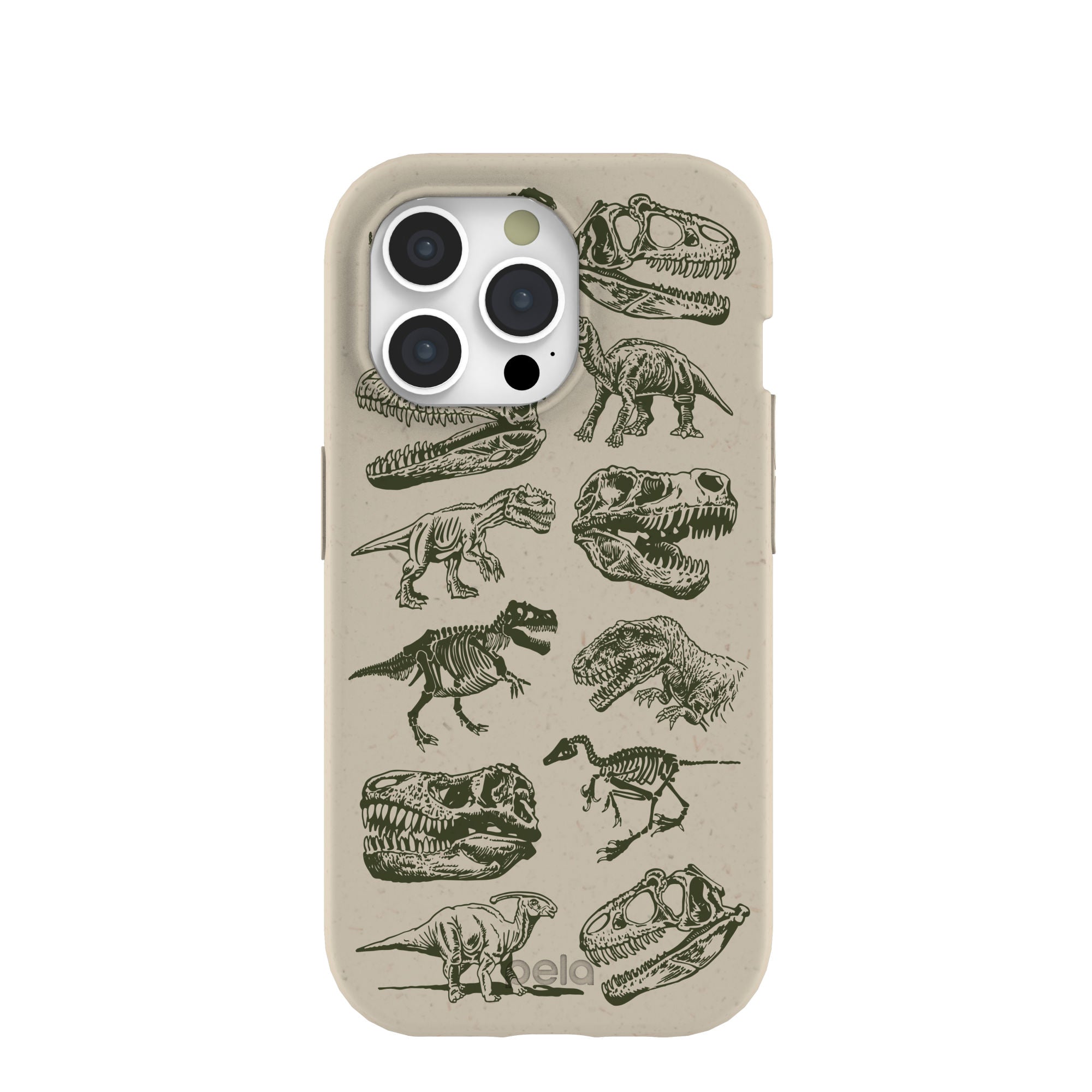 London Fog Jurassic iPhone 15 Pro Case Refurbished - Pela Case refurbished available on Cerqular