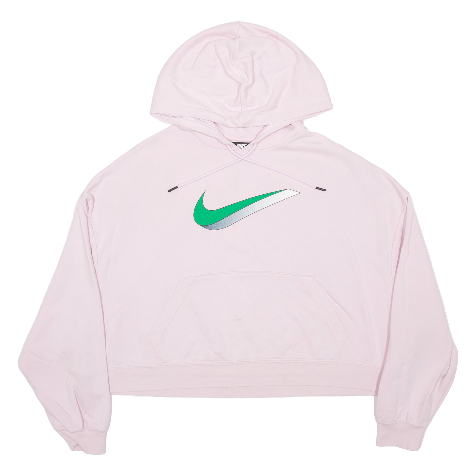 NIKE Cropped Womens Pink Hoodie S Refurbished - N/A refurbished available on Cerqular
