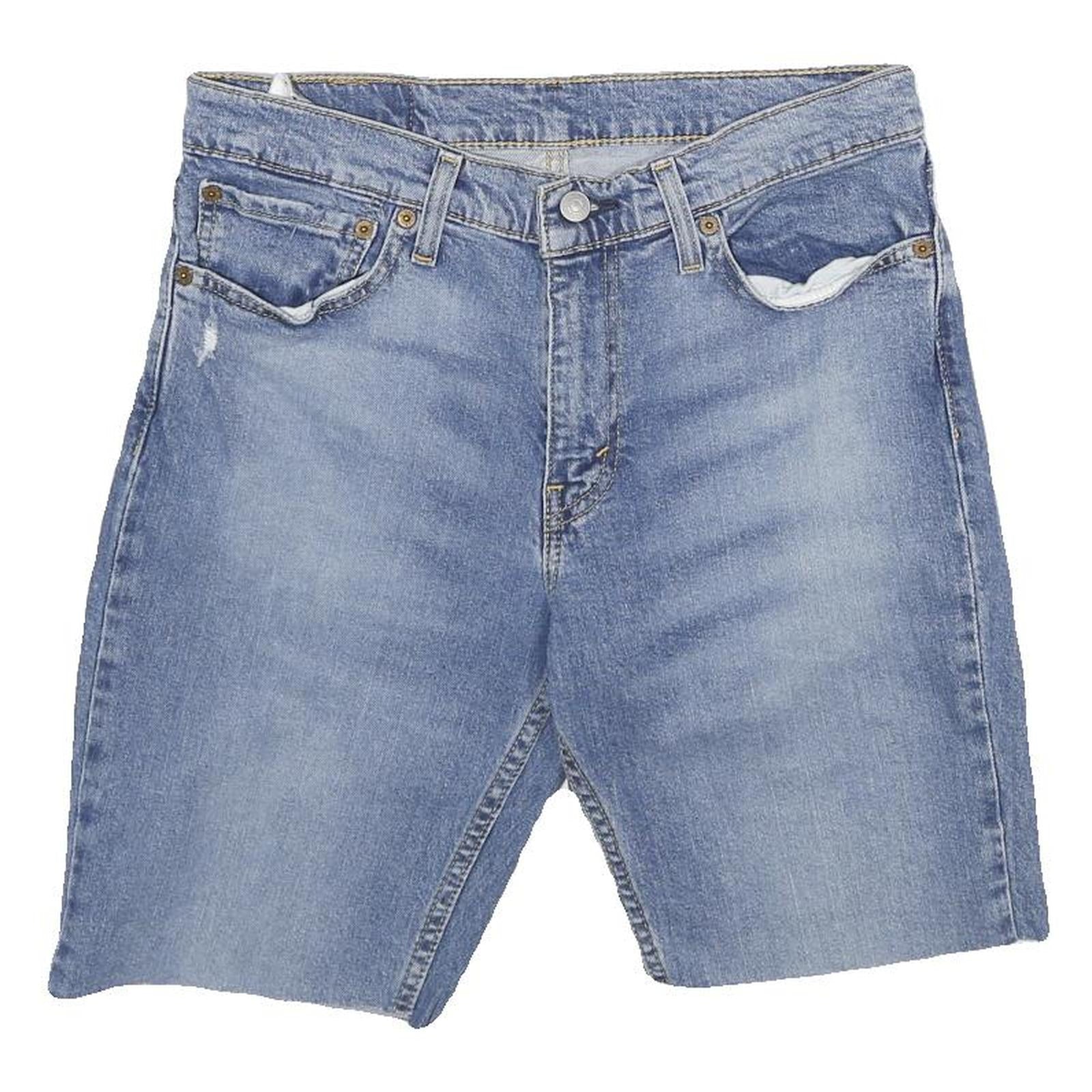 LEVI'S Mens Denim Blue Casual Shorts M W32 Classic Cotton Blend Refurbished - N/A refurbished available on Cerqular