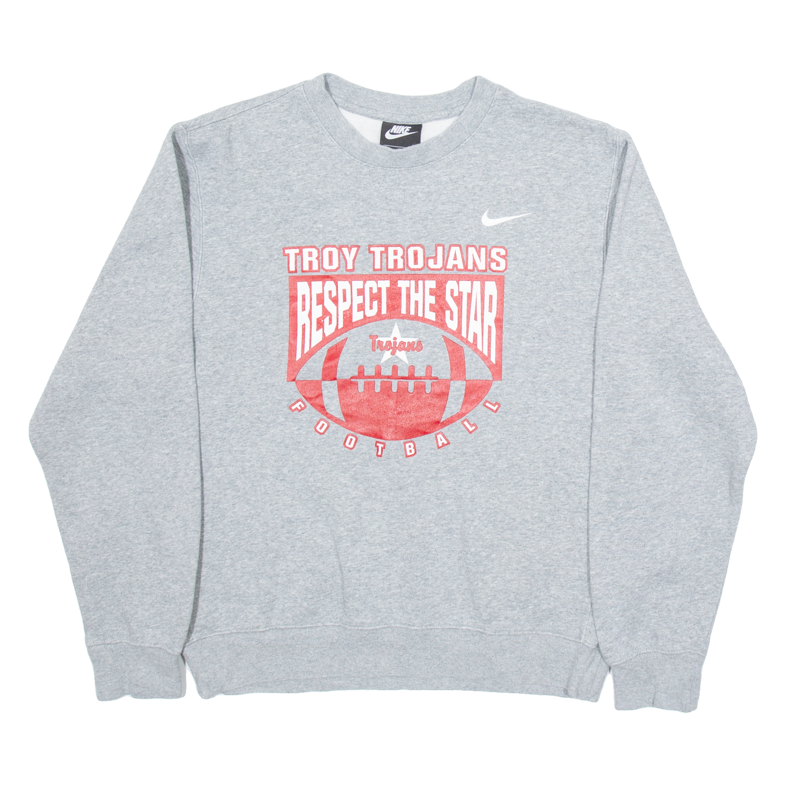 NIKE Trojans Mens Sweatshirt Grey USA S Refurbished - N/A refurbished available on Cerqular