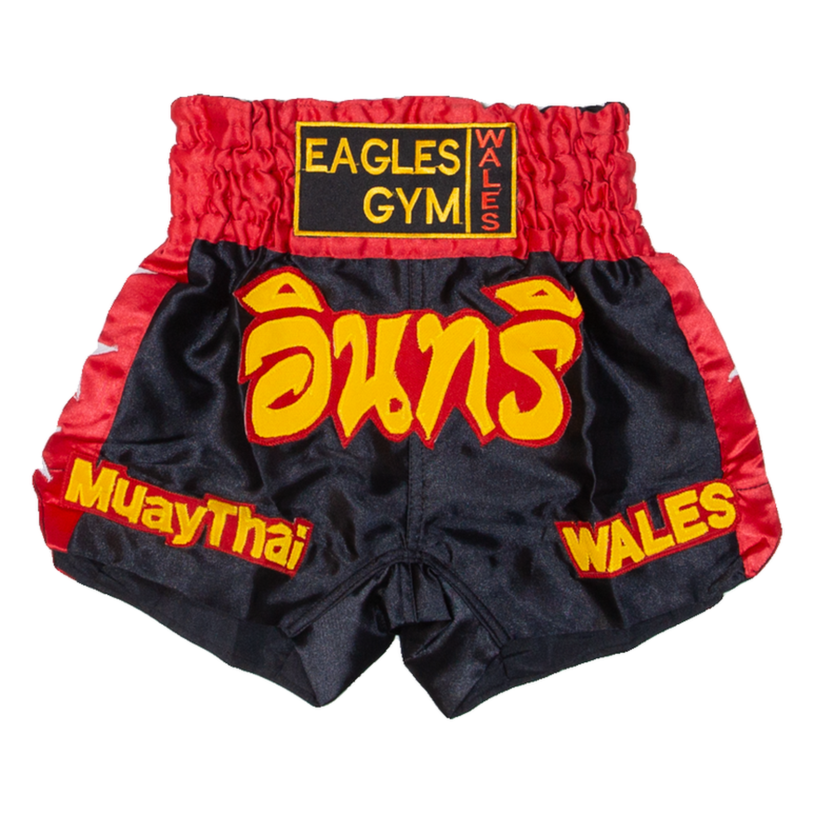 EAGLES GYM Thai Boxing Mens Sports Shorts Red Relaxed XS W22 Refurbished - N/A refurbished available on Cerqular