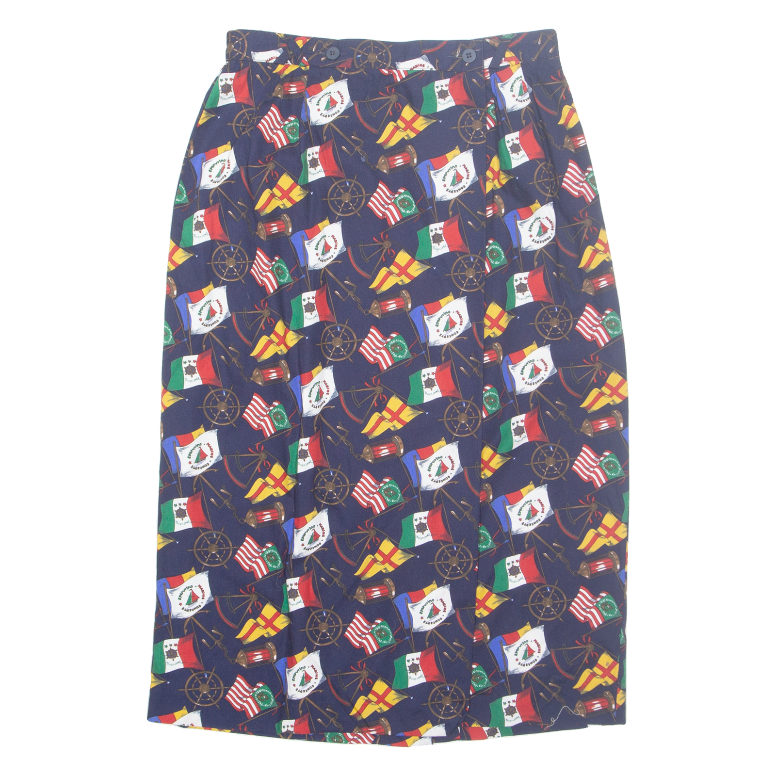 TALBOTS Womens Straight Skirt Blue Midi UK 10 Refurbished - N/A refurbished available on Cerqular