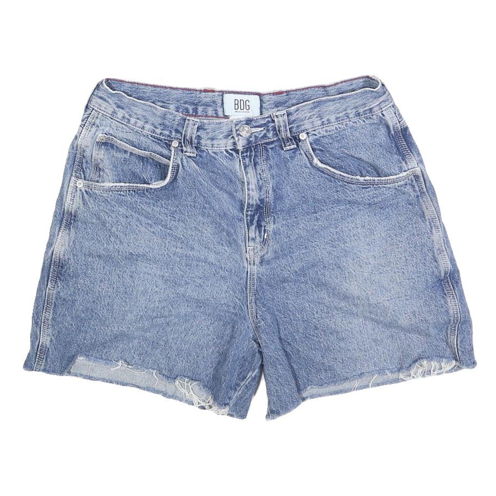 URBAN OUTFITTERS Womens Denim Blue Casual Cut-Off Shorts M W31 Refurbished - N/A refurbished available on Cerqular