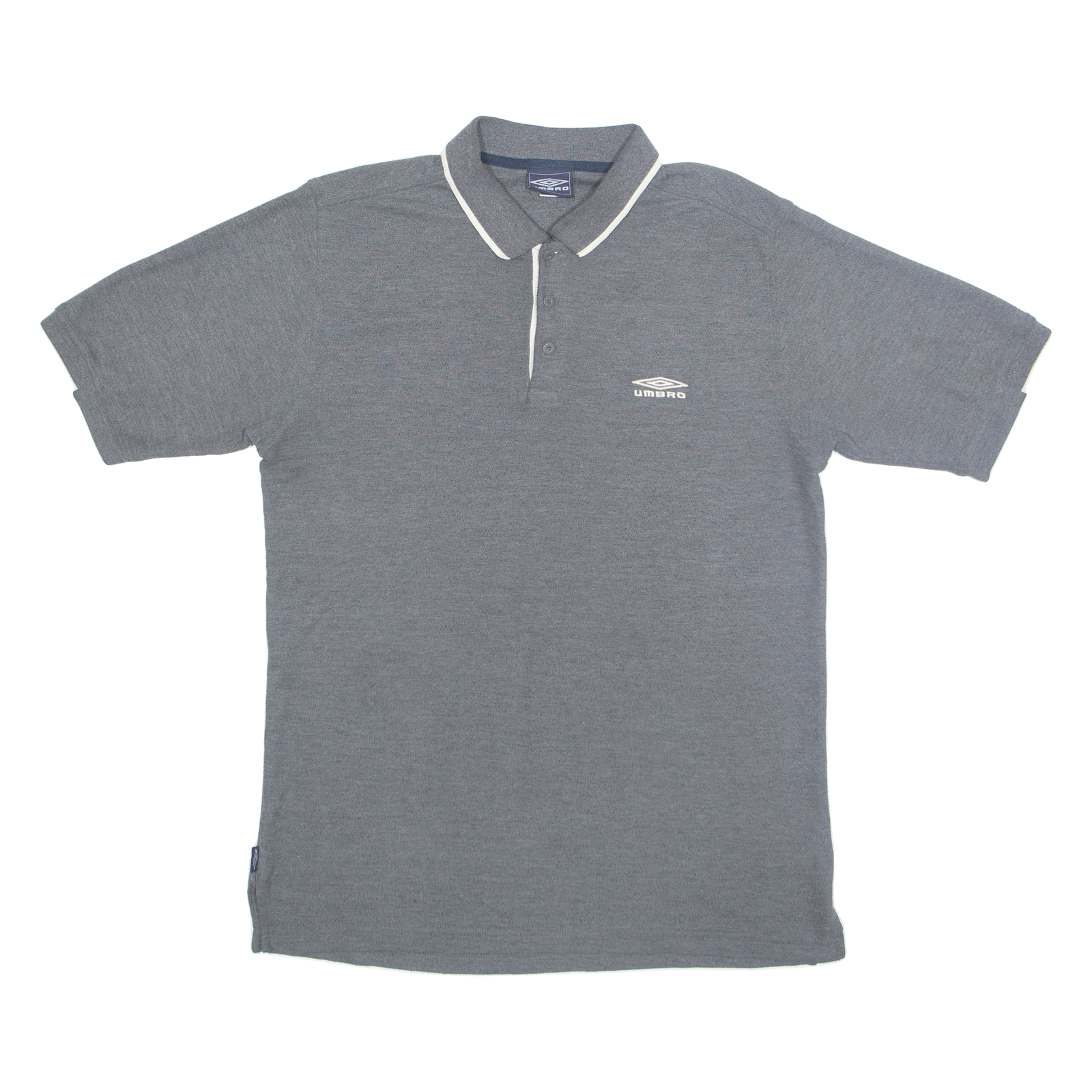 UMBRO Mens Polo Shirt Grey L Refurbished - N/A refurbished available on Cerqular