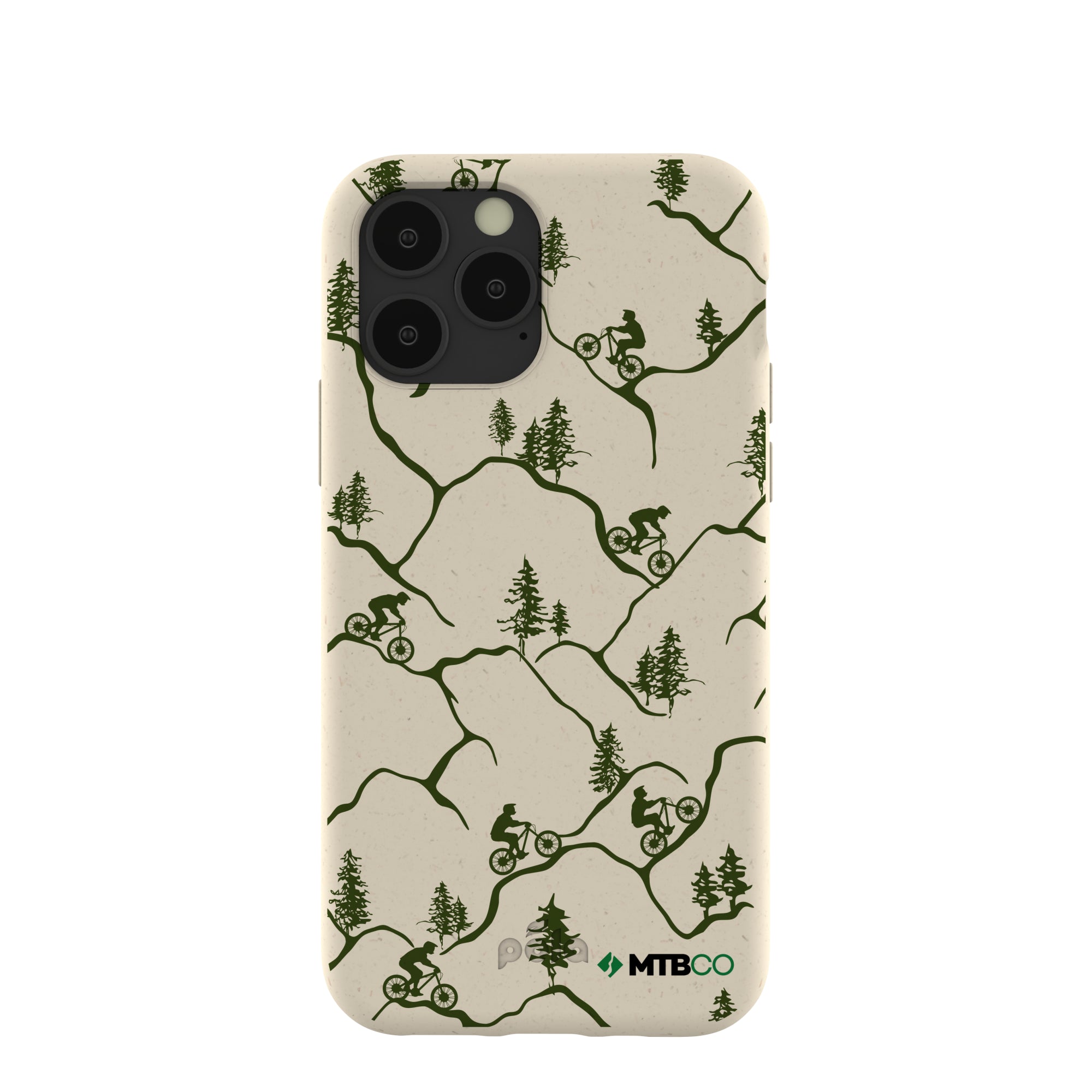 London Fog Bike Trek MTBCO iPhone 11 Pro Case Refurbished - Pela Case refurbished available on Cerqular