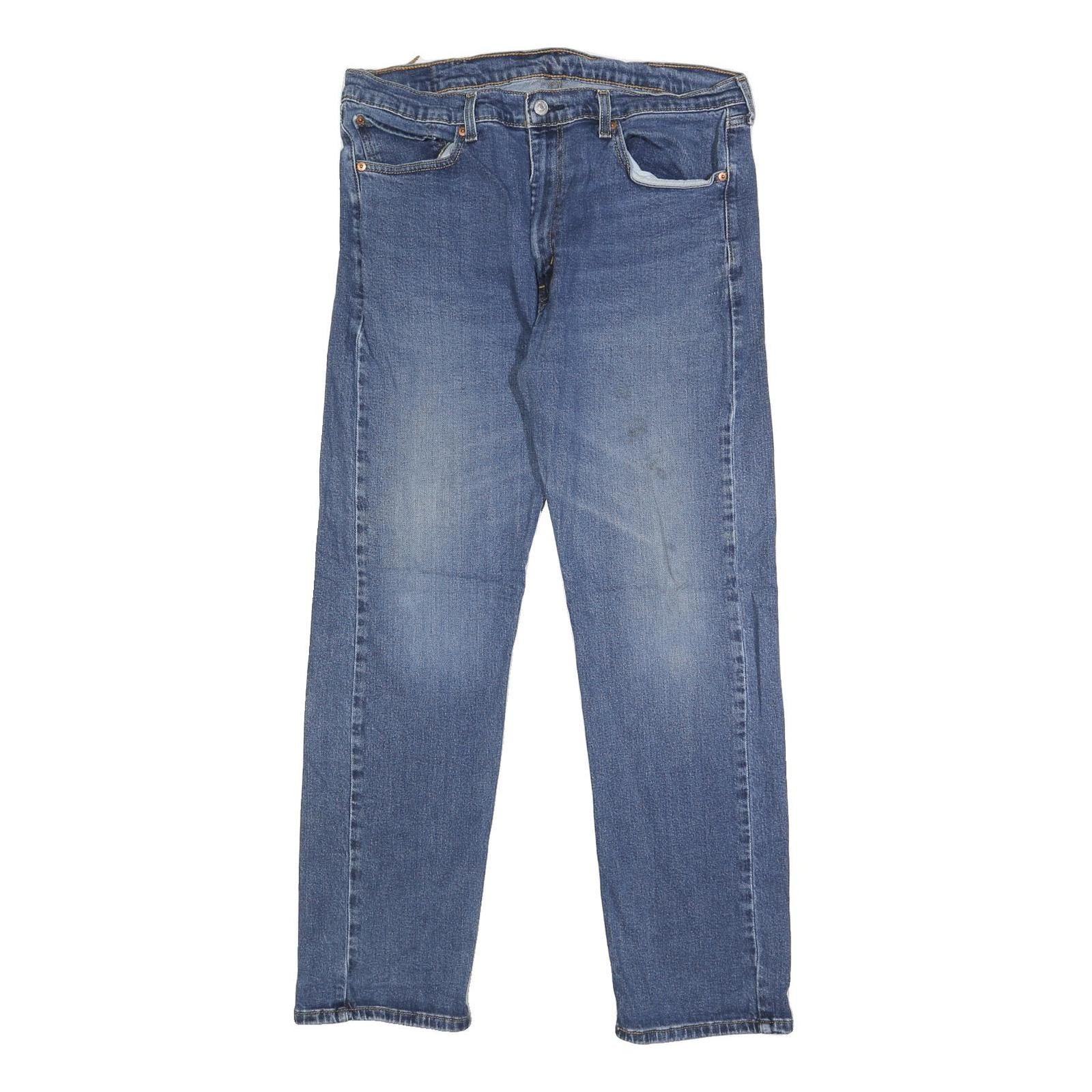 LEVI'S Mens Regular Blue Denim Jeans Zip W34 L30 Classic Fit Casual Style Refurbished - N/A refurbished available on Cerqular