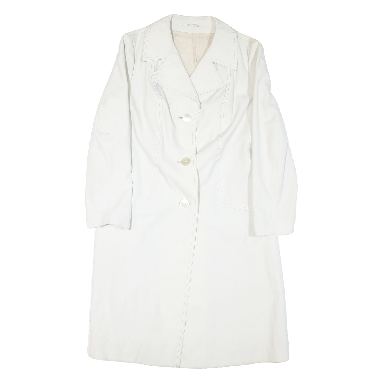 Buy Womens White Button Jacket M Polyester Blend Plain Classic Tailored Fit Refurbished - $36.39 Womens White Button Jacket M Polyester Blend Plain Classic Tailored Fit Refurbished - N/A refurbished available on Cerqular