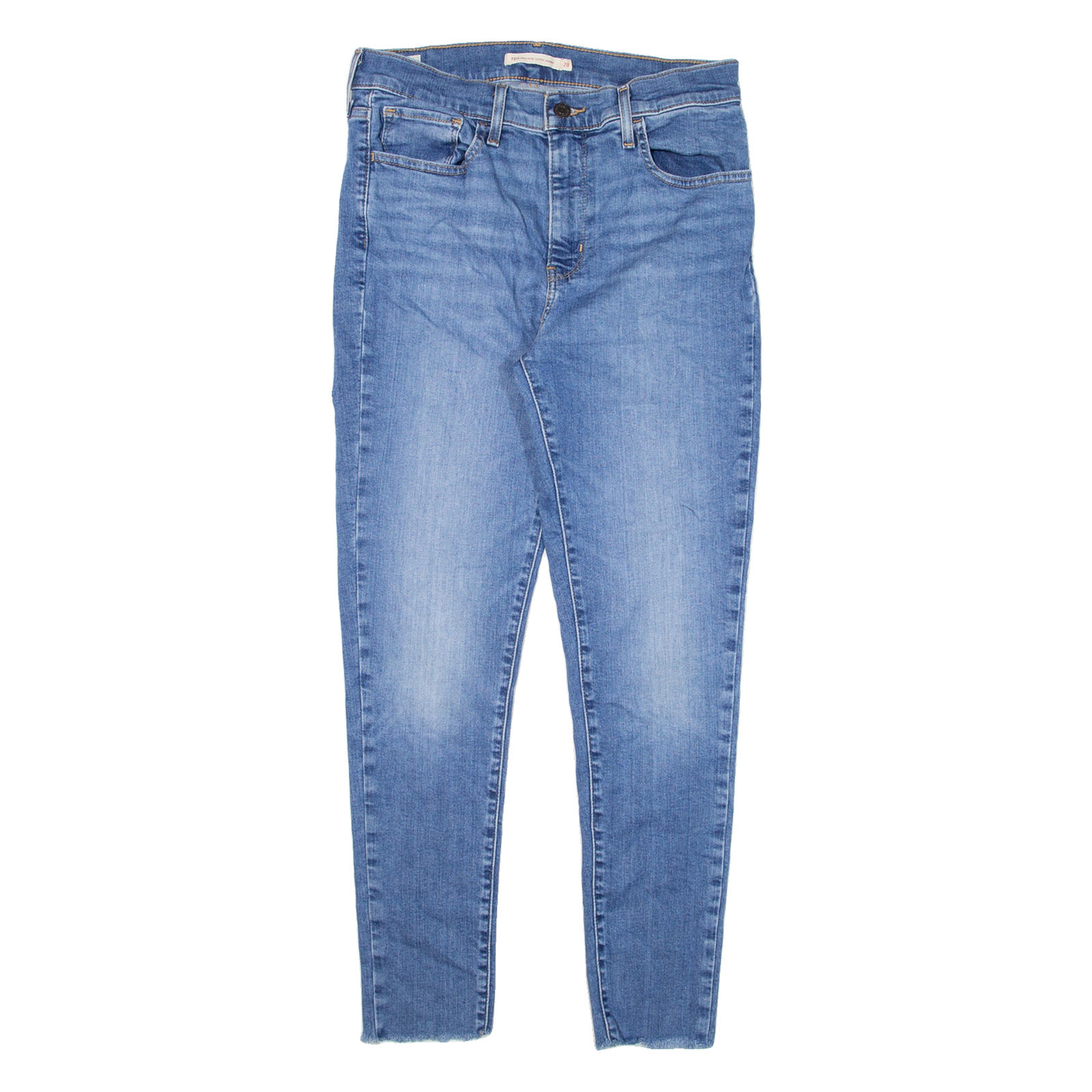 LEVI'S 720 BIG E High Rise Womens Jeans Blue Slim Skinny W28 L26 Refurbished - N/A refurbished available on Cerqular