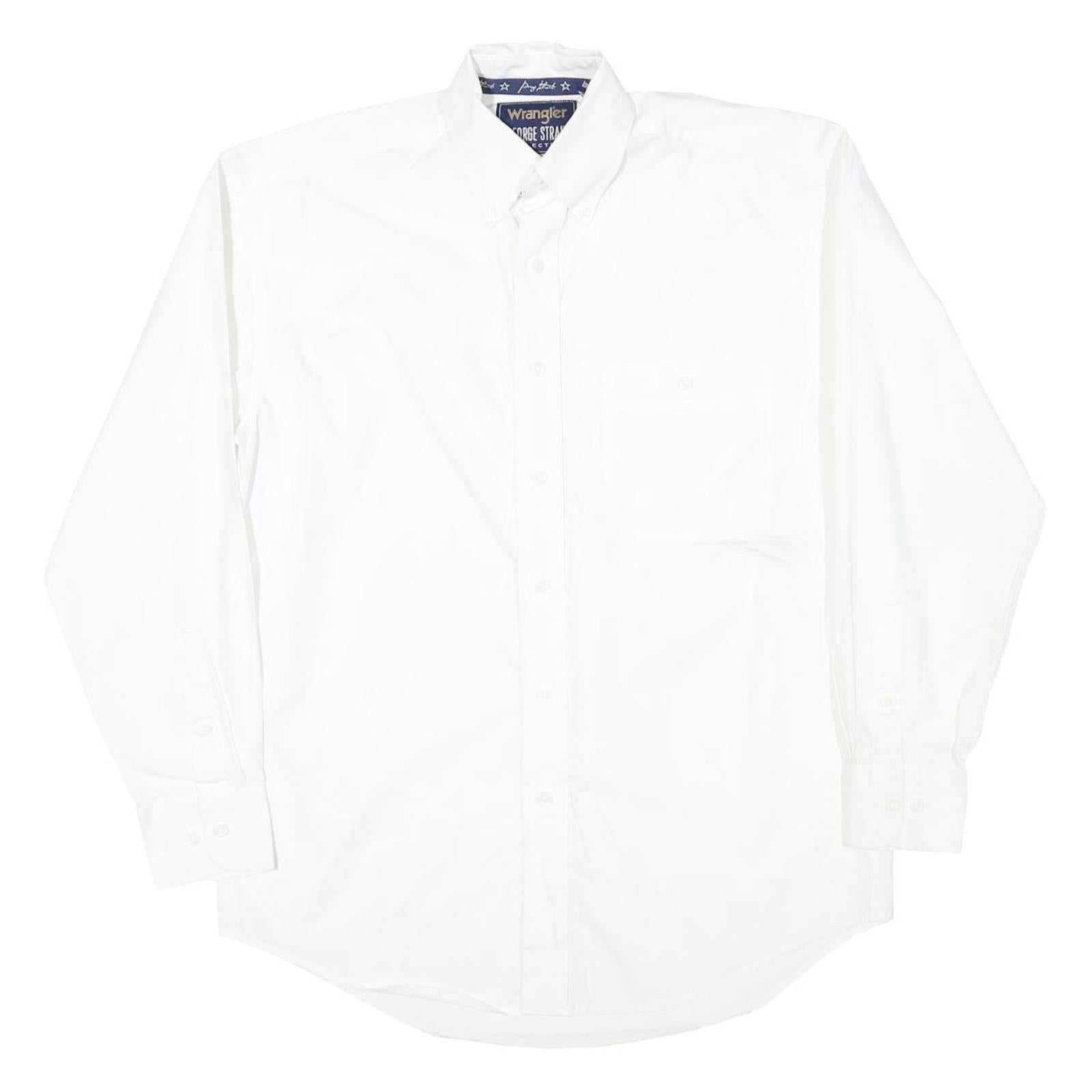 Buy WRANGLER Mens White Button-Down Shirt S Classic Cotton Blend Casual Refurbished - $33.79 WRANGLER Mens White Button-Down Shirt S Classic Cotton Blend Casual Refurbished - N/A refurbished available on Cerqular