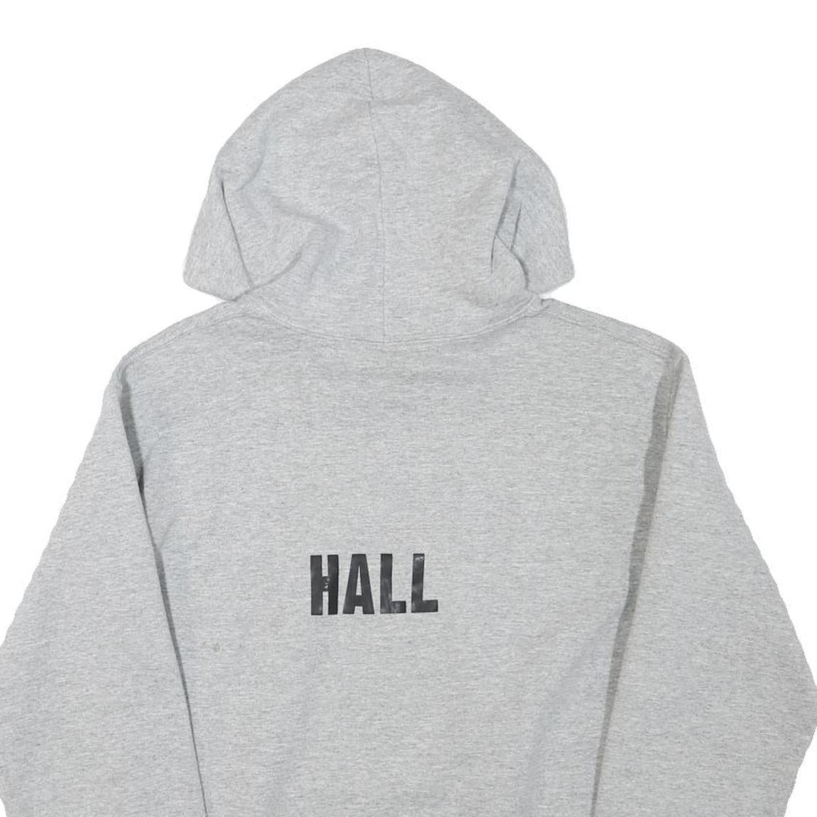 GILDAN Mens Grey Pacer Track And Field Pullover Hoodie S Athletic Print Refurbished - N/A refurbished available on Cerqular