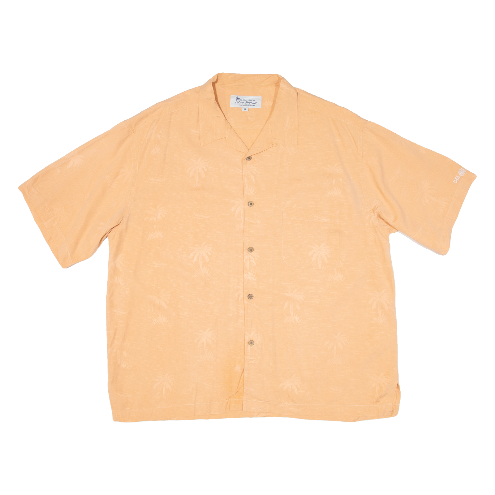Mens Plain Shirt Orange XL Refurbished - N/A refurbished available on Cerqular