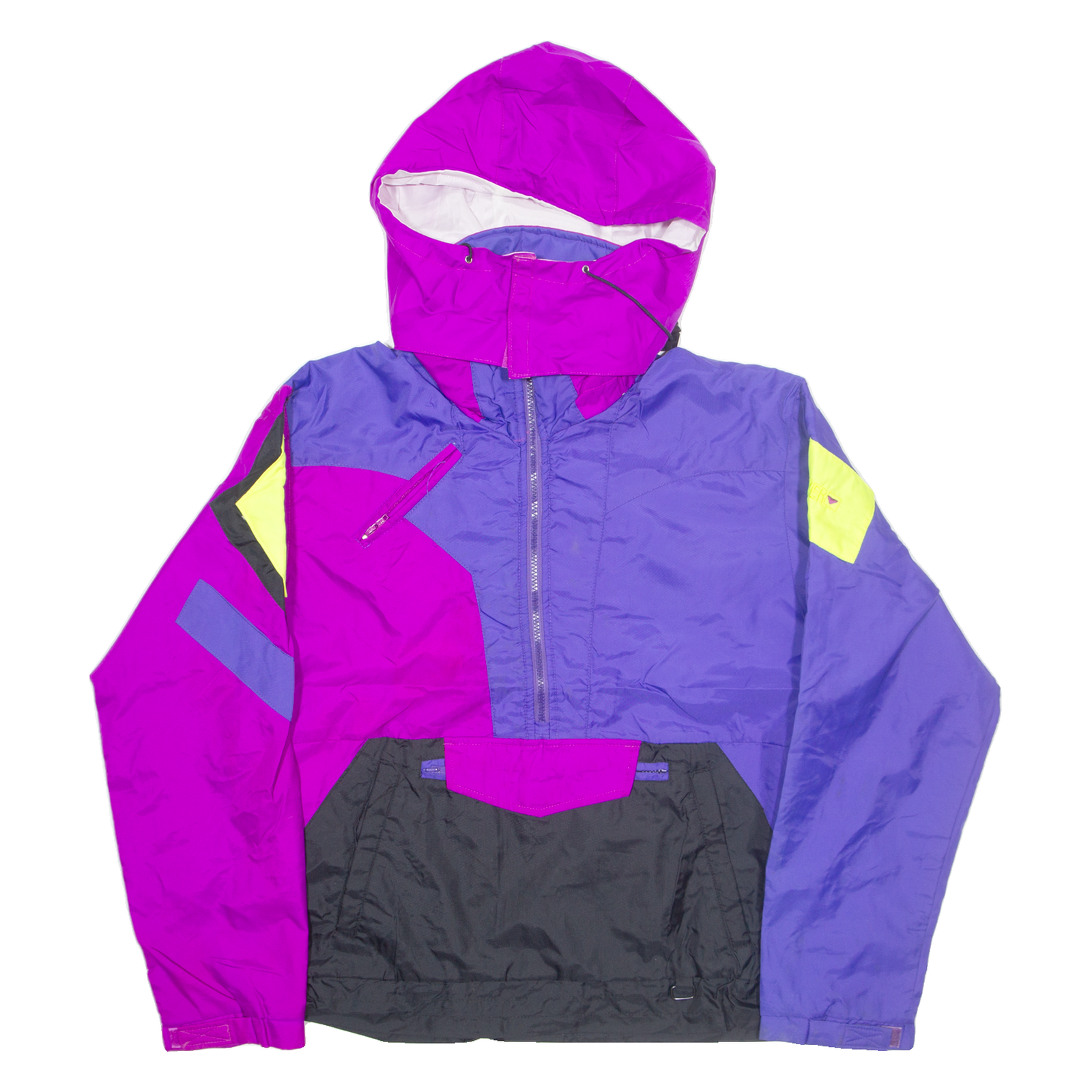 OBERMEYER Mens Anorak Jacket Purple Hooded L Refurbished - N/A refurbished available on Cerqular