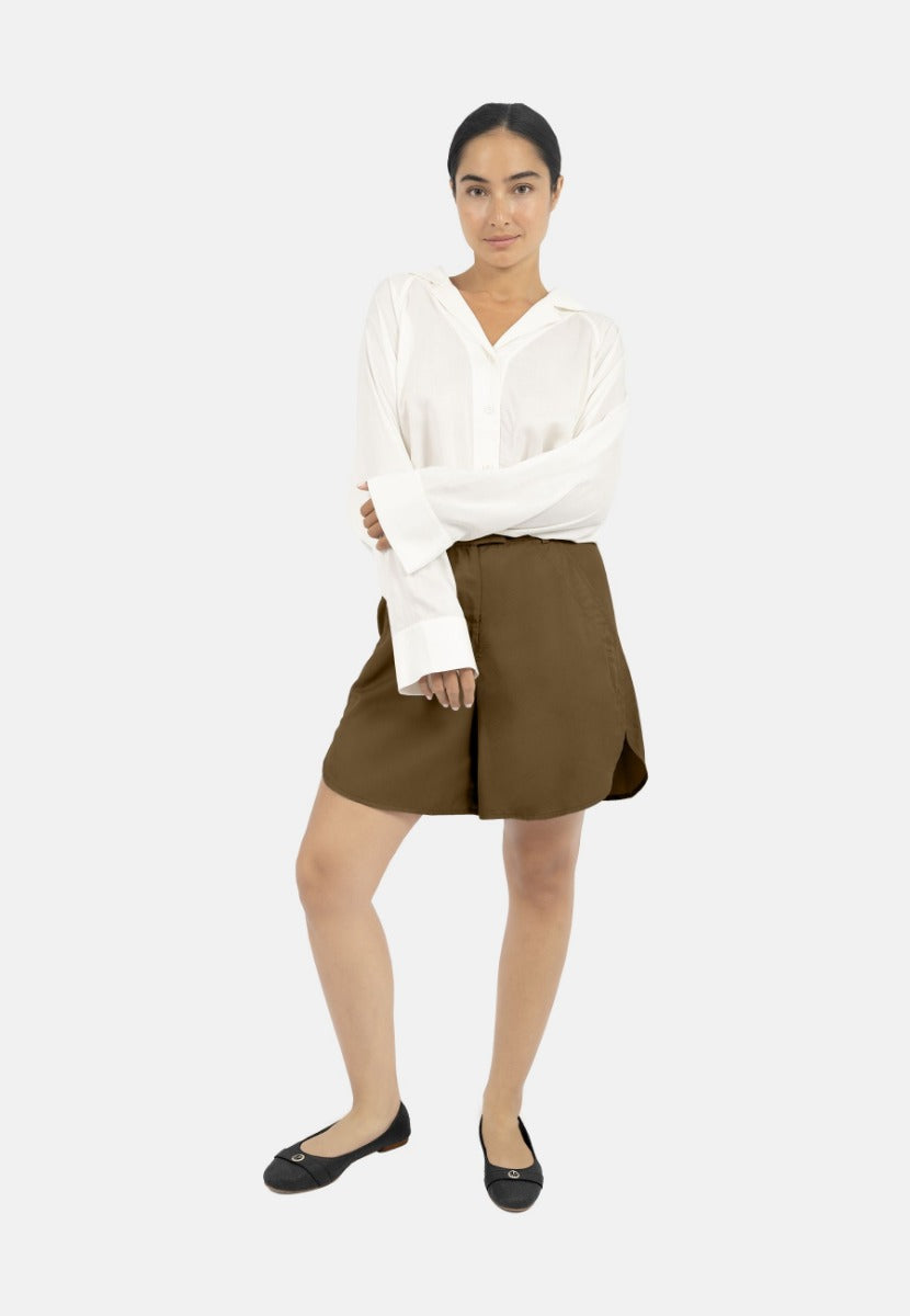 Auckland Shorts-Taupe | Size: S Refurbished - N/A refurbished available on Cerqular