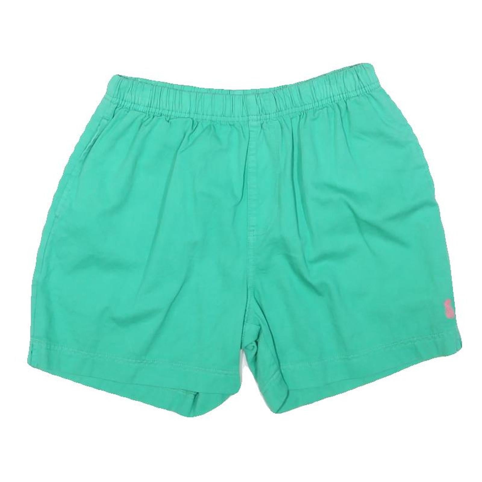 CHUBBIES Womens Shorts Green Casual S W26 Elastic Waist Relaxed Fit Refurbished - N/A refurbished available on Cerqular