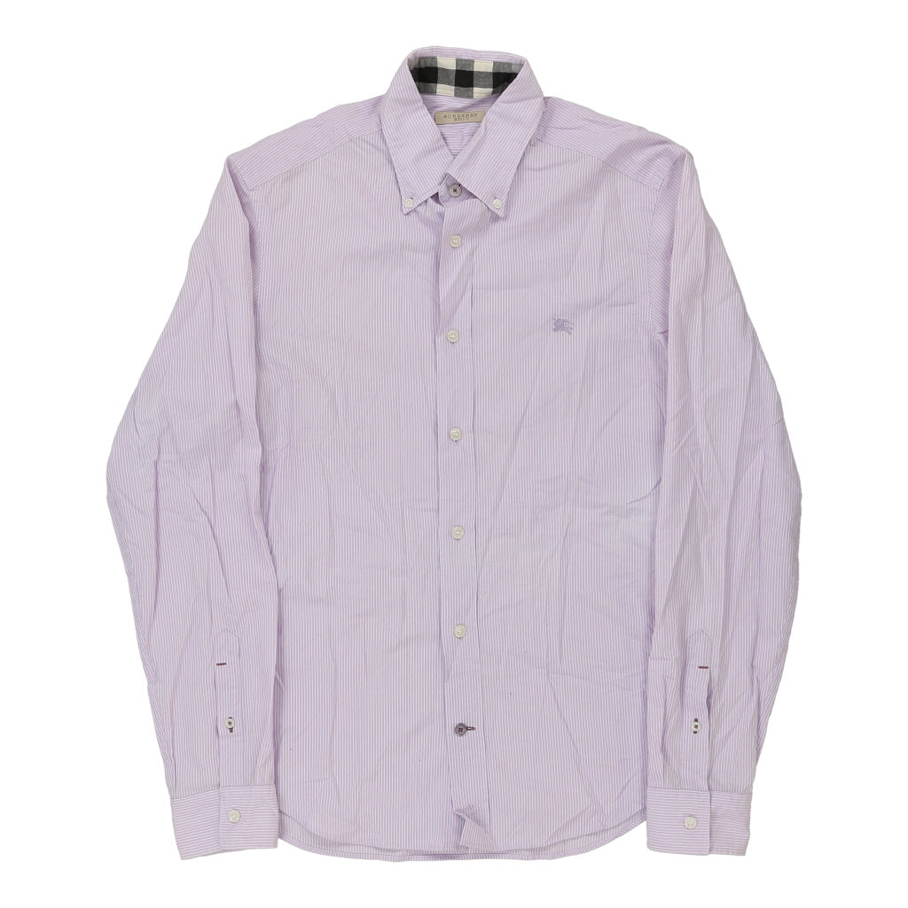 Buy Burberry Brit Striped Shirt - Medium Pink Cotton Refurbished - $73.69 Burberry Brit Striped Shirt - Medium Pink Cotton Refurbished - Thrifted (note: this is a term often used to describe second- refurbished available on Cerqular
