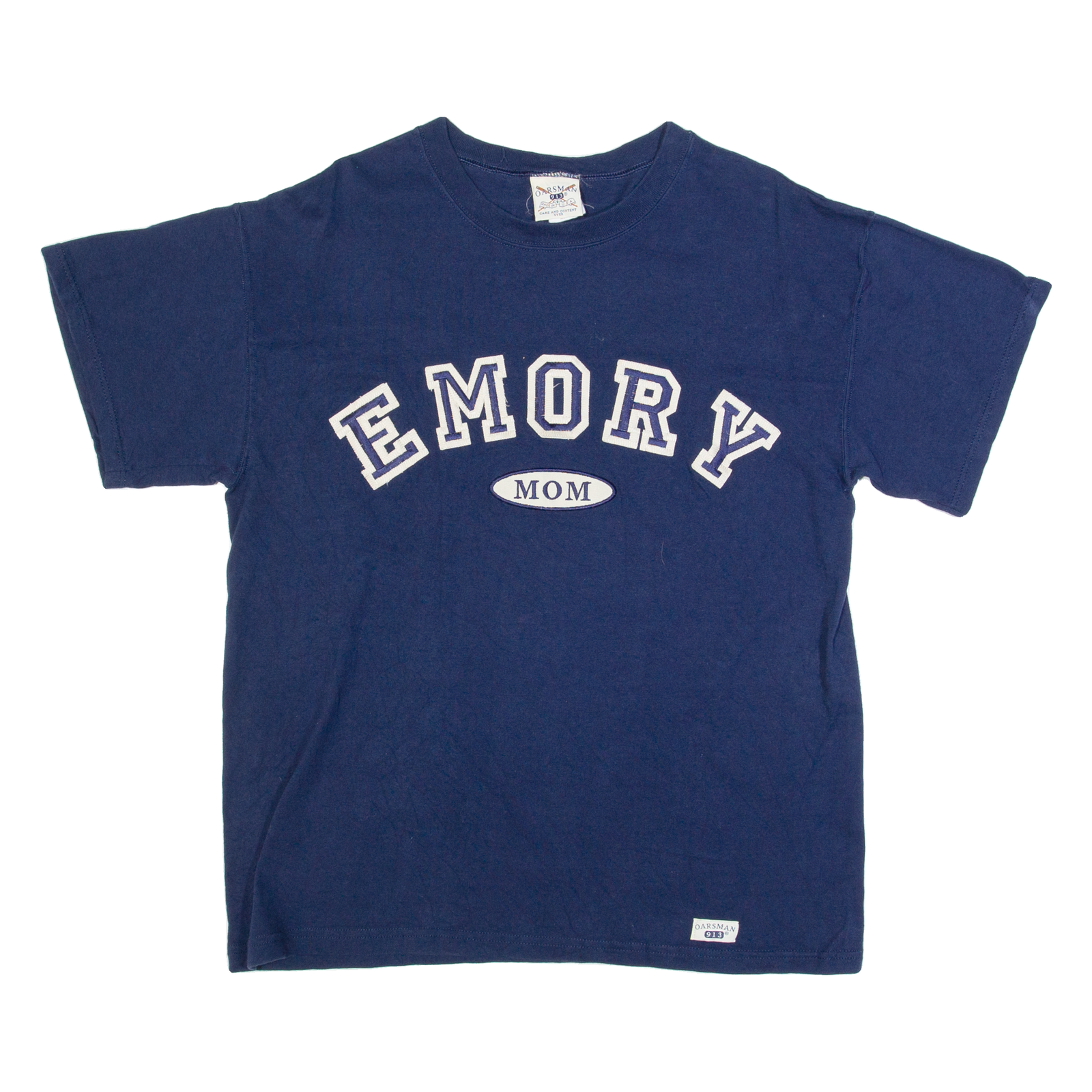 OARSMAN EMORY MOM Womens T-Shirt Blue USA M Refurbished - N/A refurbished available on Cerqular