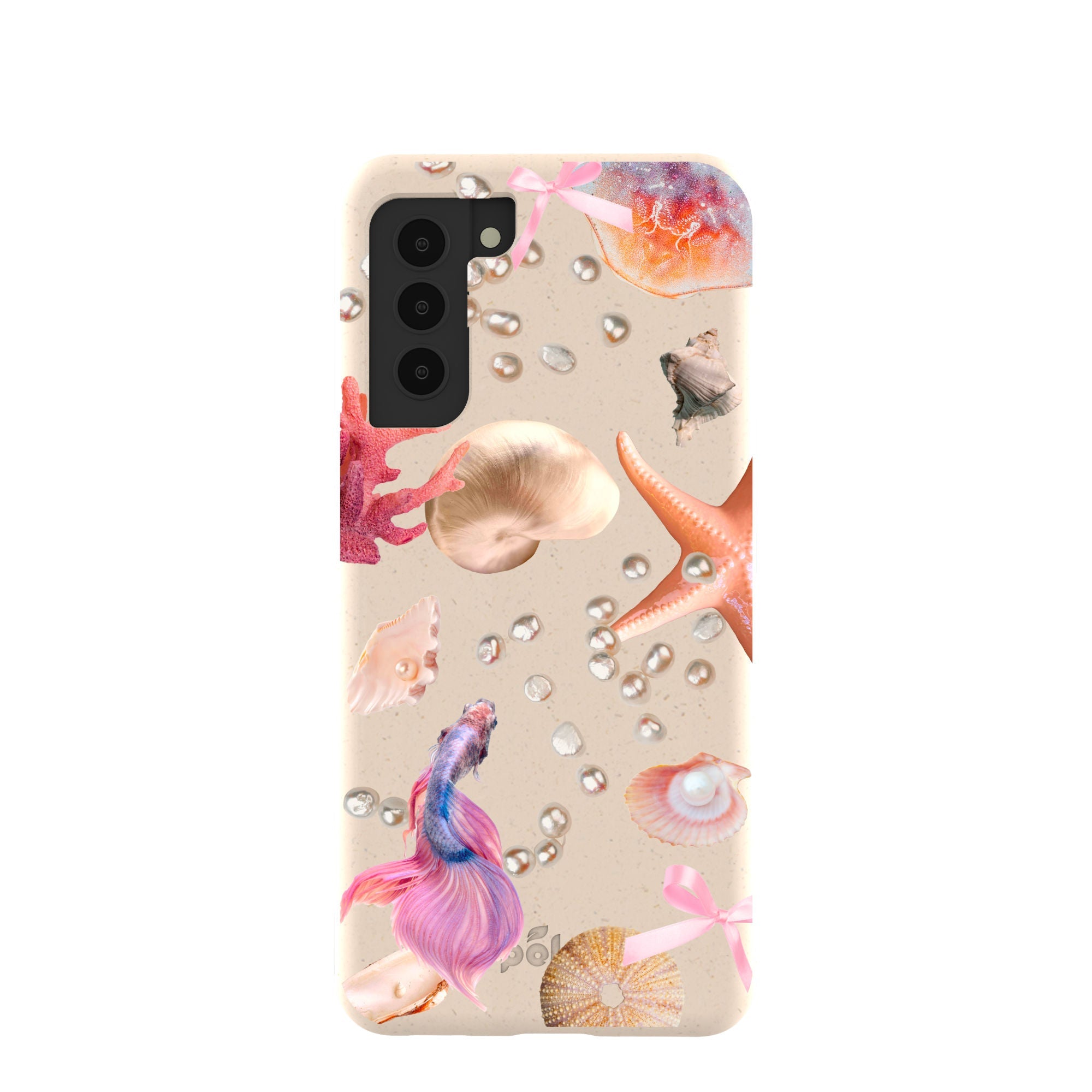 Seashell Aqua Dreams Samsung Galaxy S21 Case Refurbished - Pela Case refurbished available on Cerqular