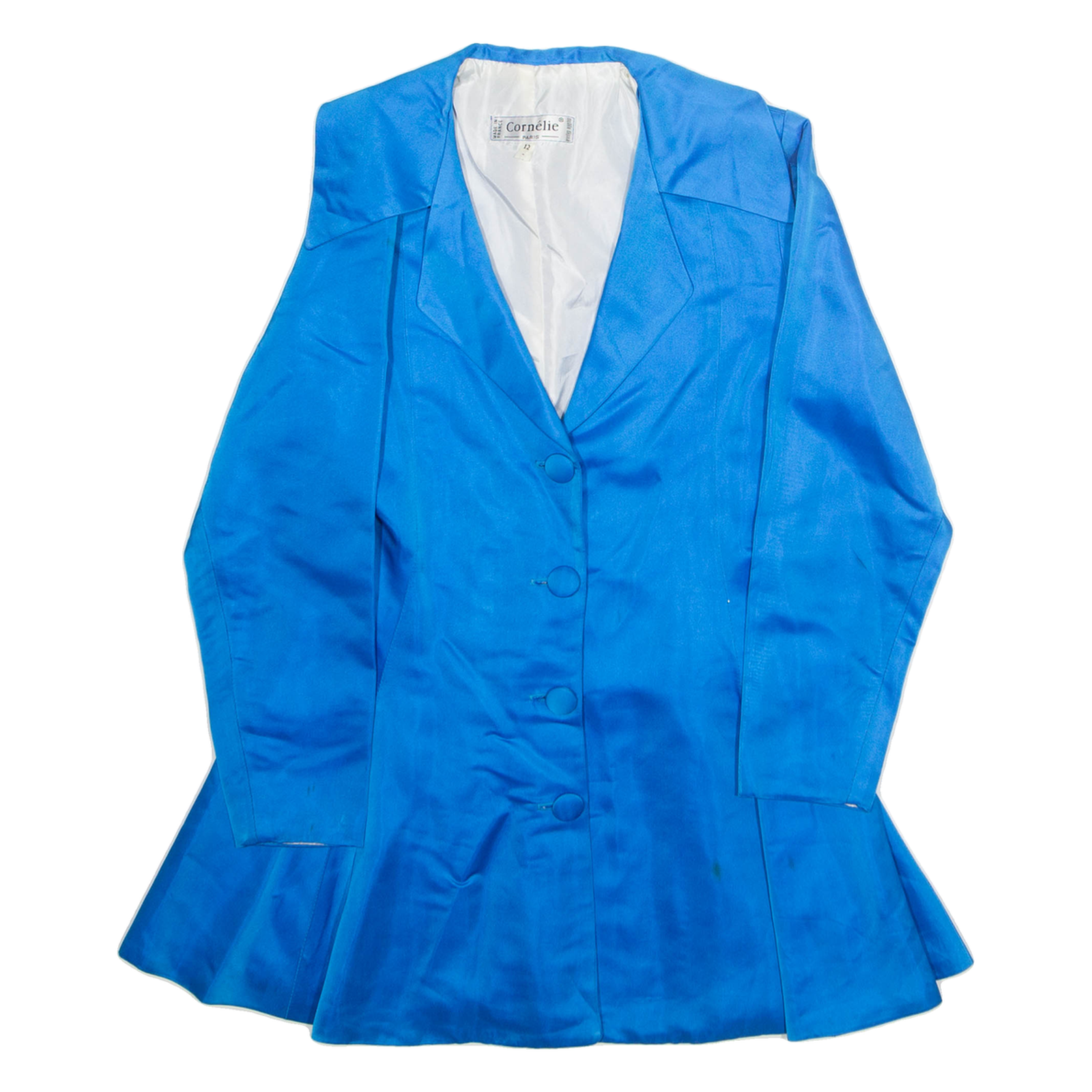 CORNELIE Womens Blazer Jacket Blue M Refurbished - N/A refurbished available on Cerqular