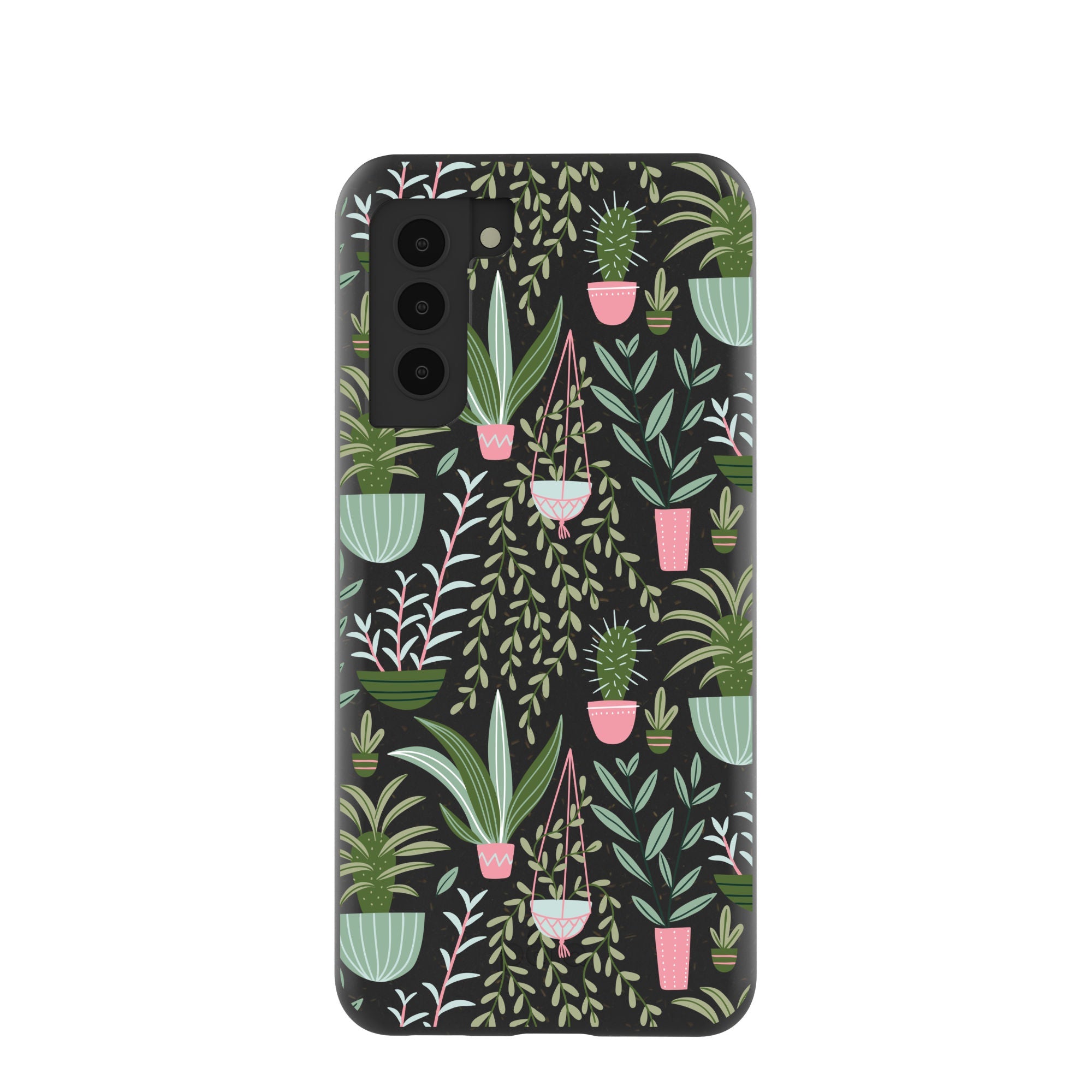 Black Indoor Garden Samsung Galaxy S21 Case Refurbished - Pela Case refurbished available on Cerqular