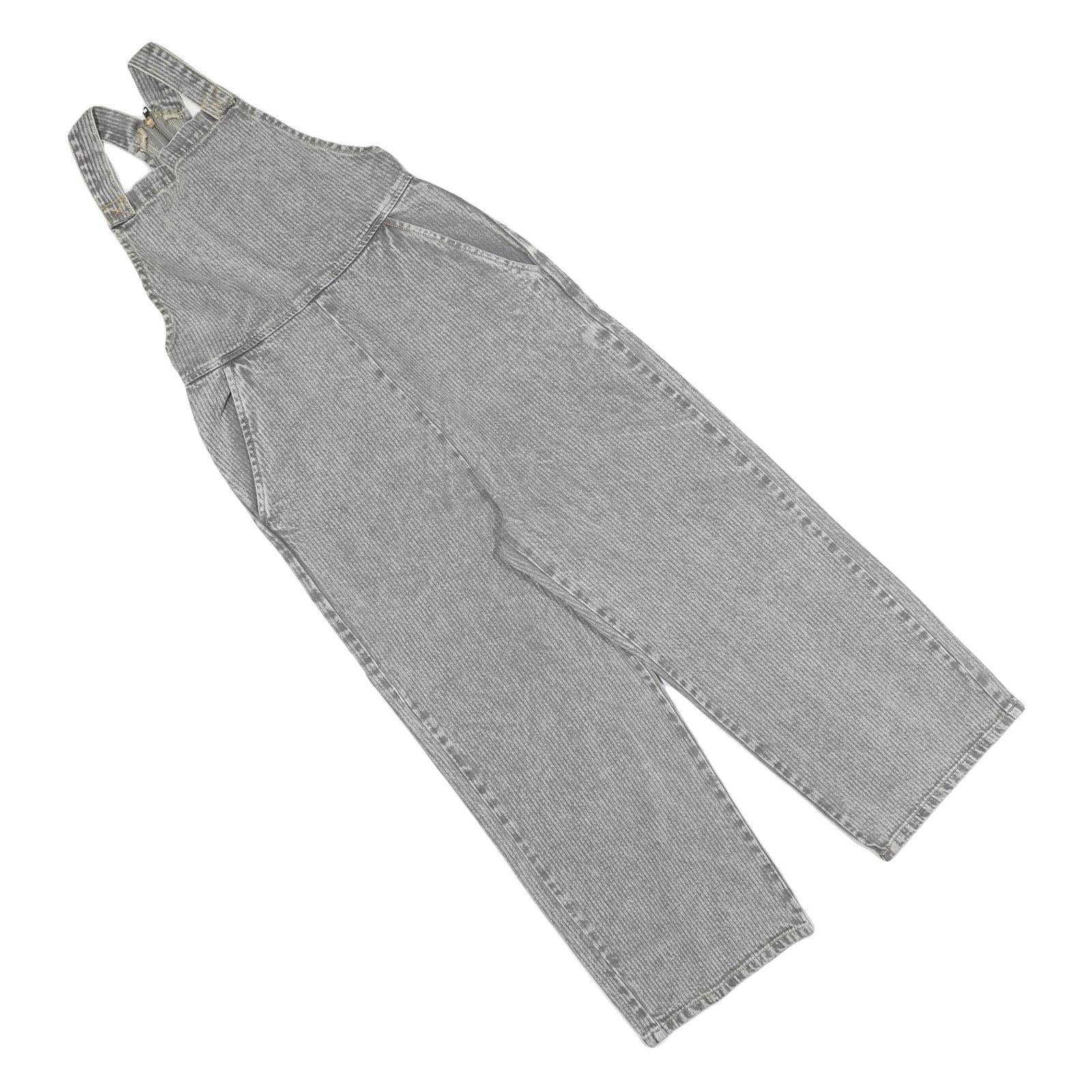 Buy RVCA Womens Grey Cotton Blend Relaxed Fit Denim Dungarees S W28 L23 Casual Style Refurbished - $37.69 RVCA Womens Grey Cotton Blend Relaxed Fit Denim Dungarees S W28 L23 Casual Style Refurbished - N/A refurbished available on Cerqular