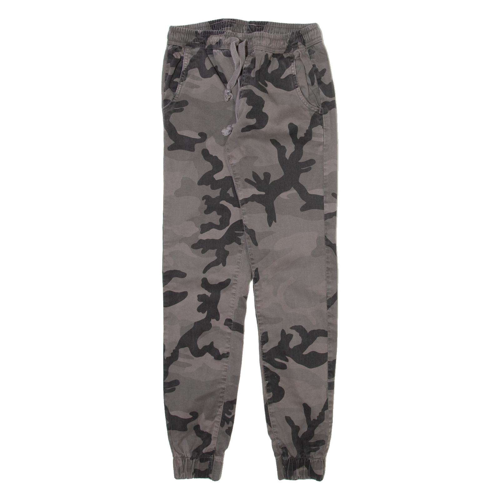 URBAN CLASSICS Camo Jogger Style Mens Trousers Grey Relaxed Tapered W24 L29 Refurbished - N/A refurbished available on Cerqular