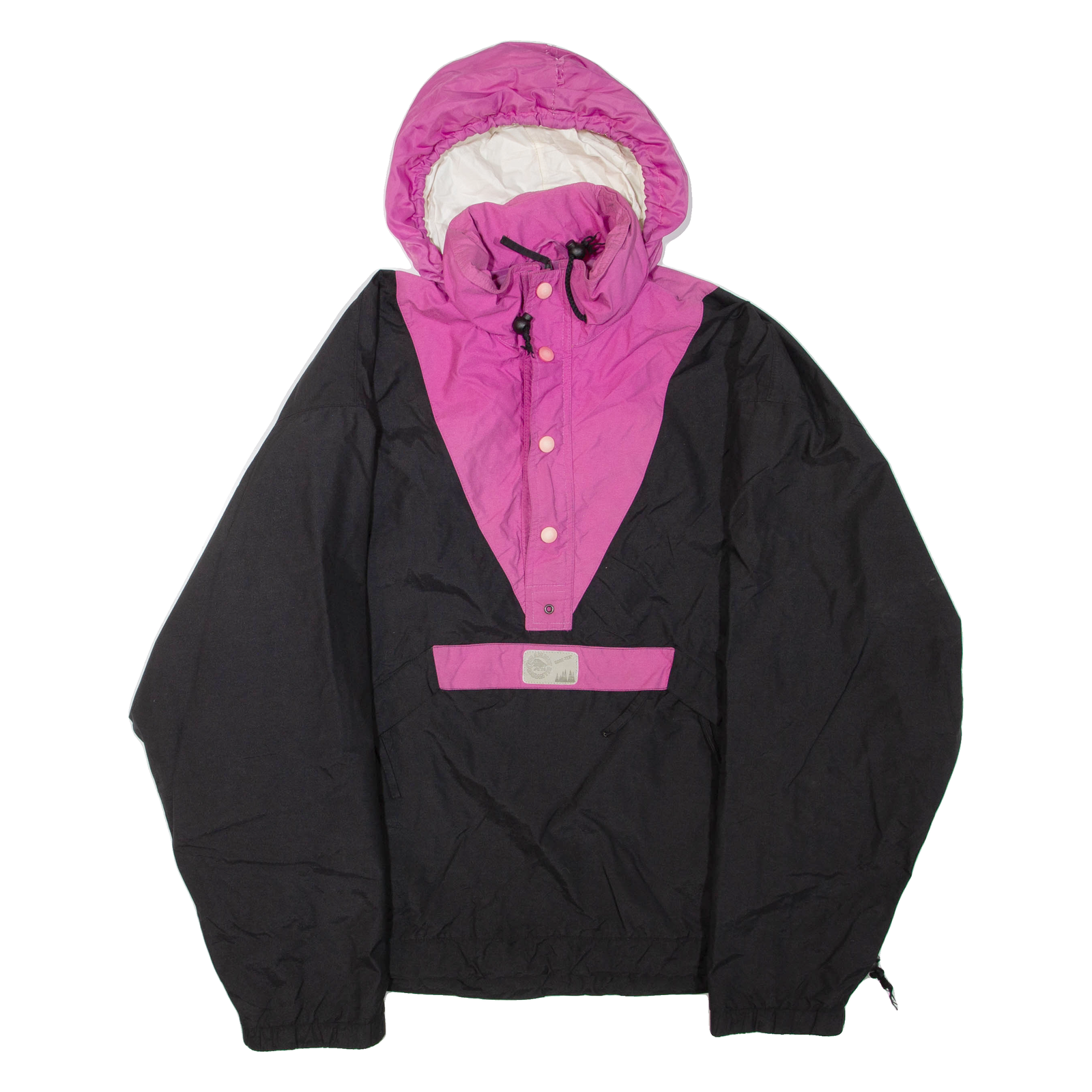 MAMMUT Womens Anorak Jacket Black Hooded Colourblock XL Refurbished - N/A refurbished available on Cerqular