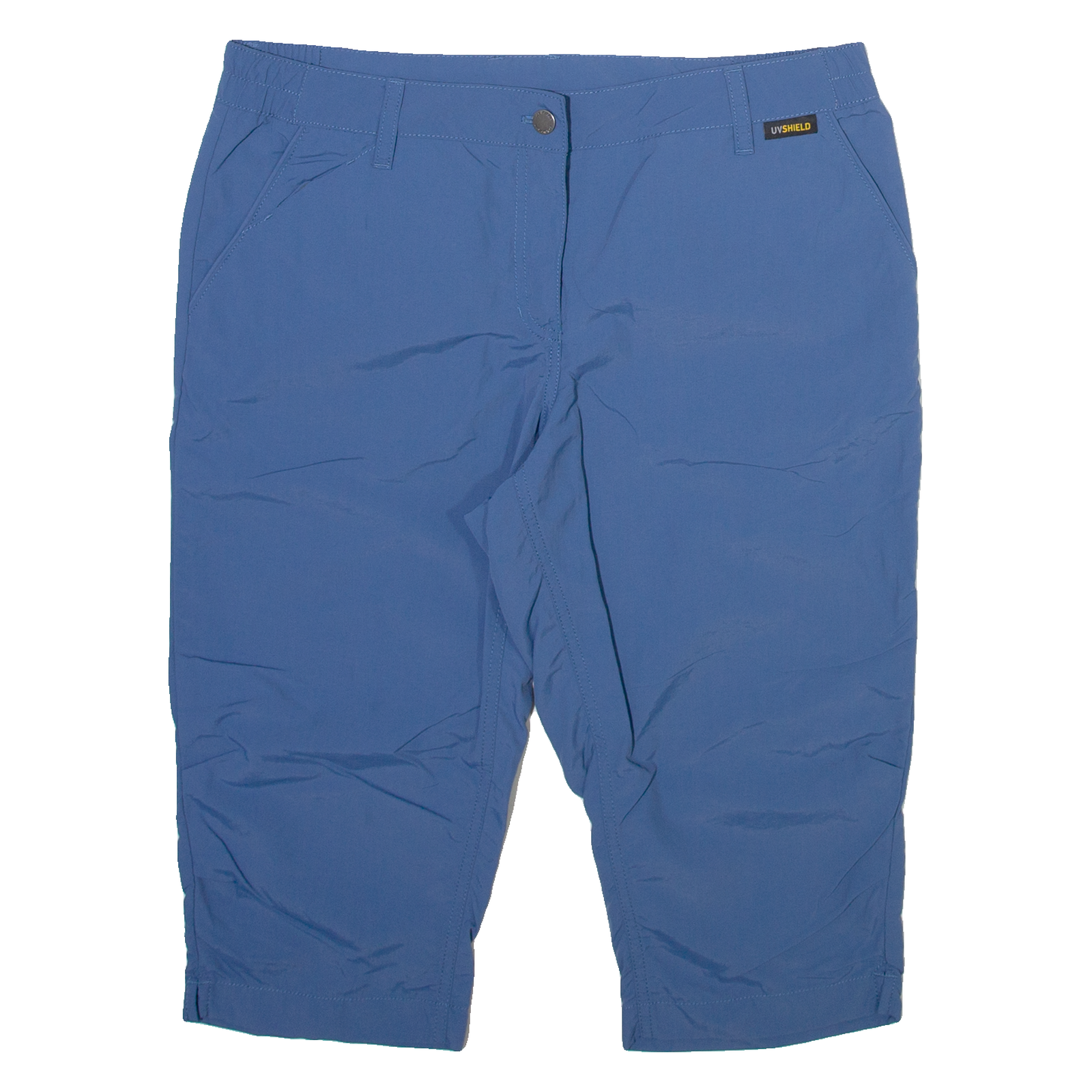 JACK WOLFSKIN Womens Casual Shorts Blue Slim L W34 Refurbished - N/A refurbished available on Cerqular
