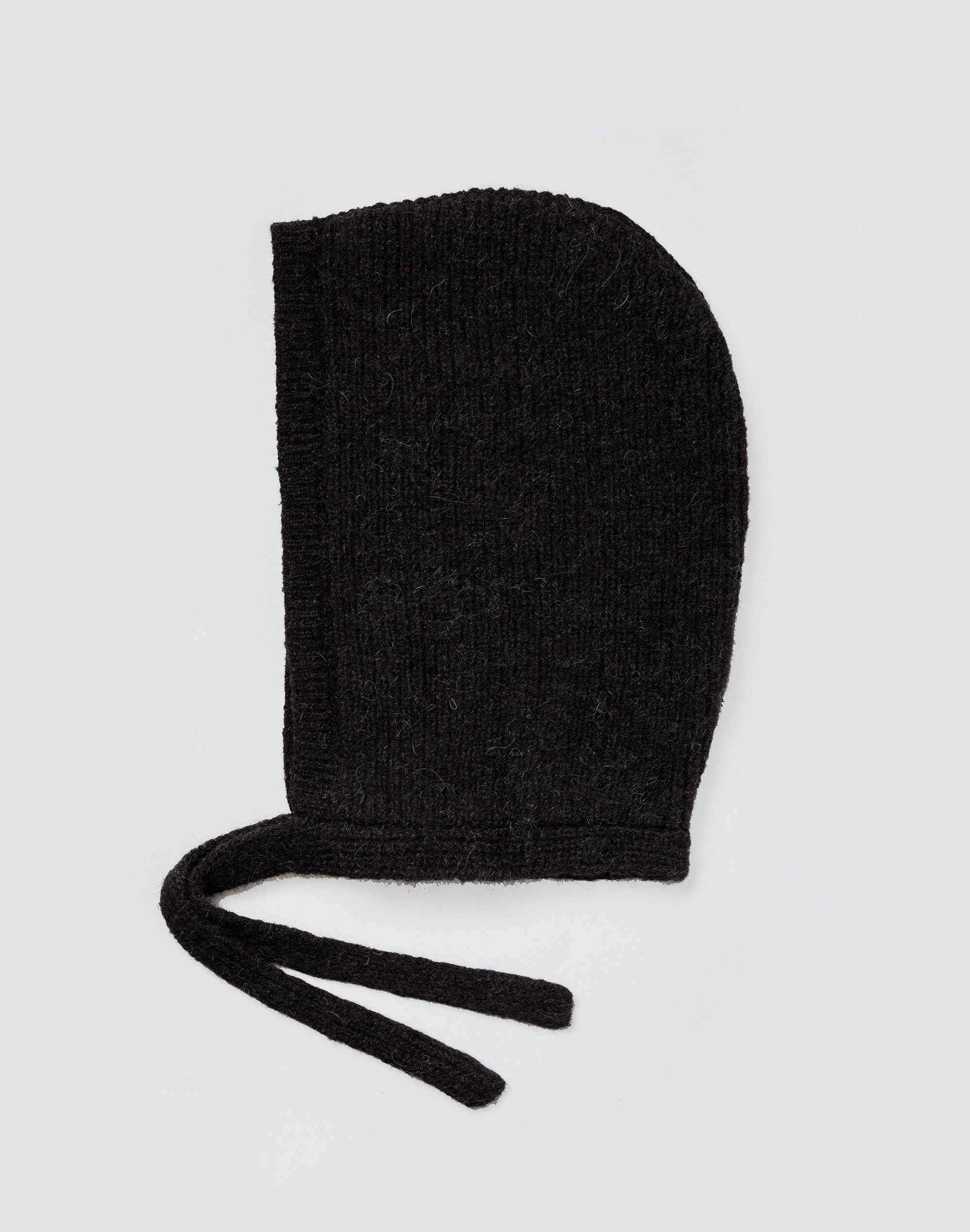 Alpaca Wool Tie Balabonnet | Color: Black Refurbished - Hyper Goods refurbished available on Cerqular