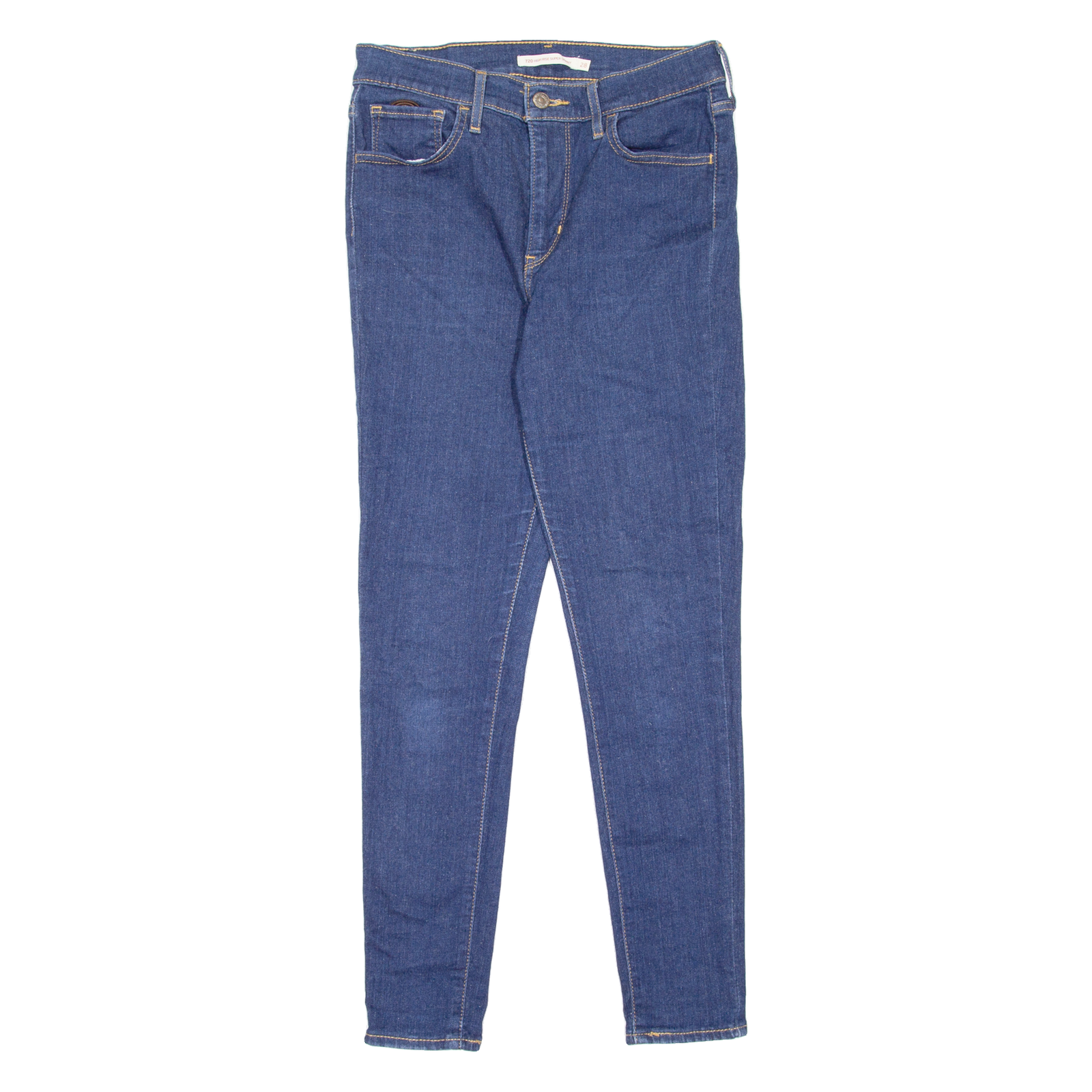 LEVI'S 720 High Rise Womens Jeans Blue Slim Skinny W28 L28 Refurbished - N/A refurbished available on Cerqular