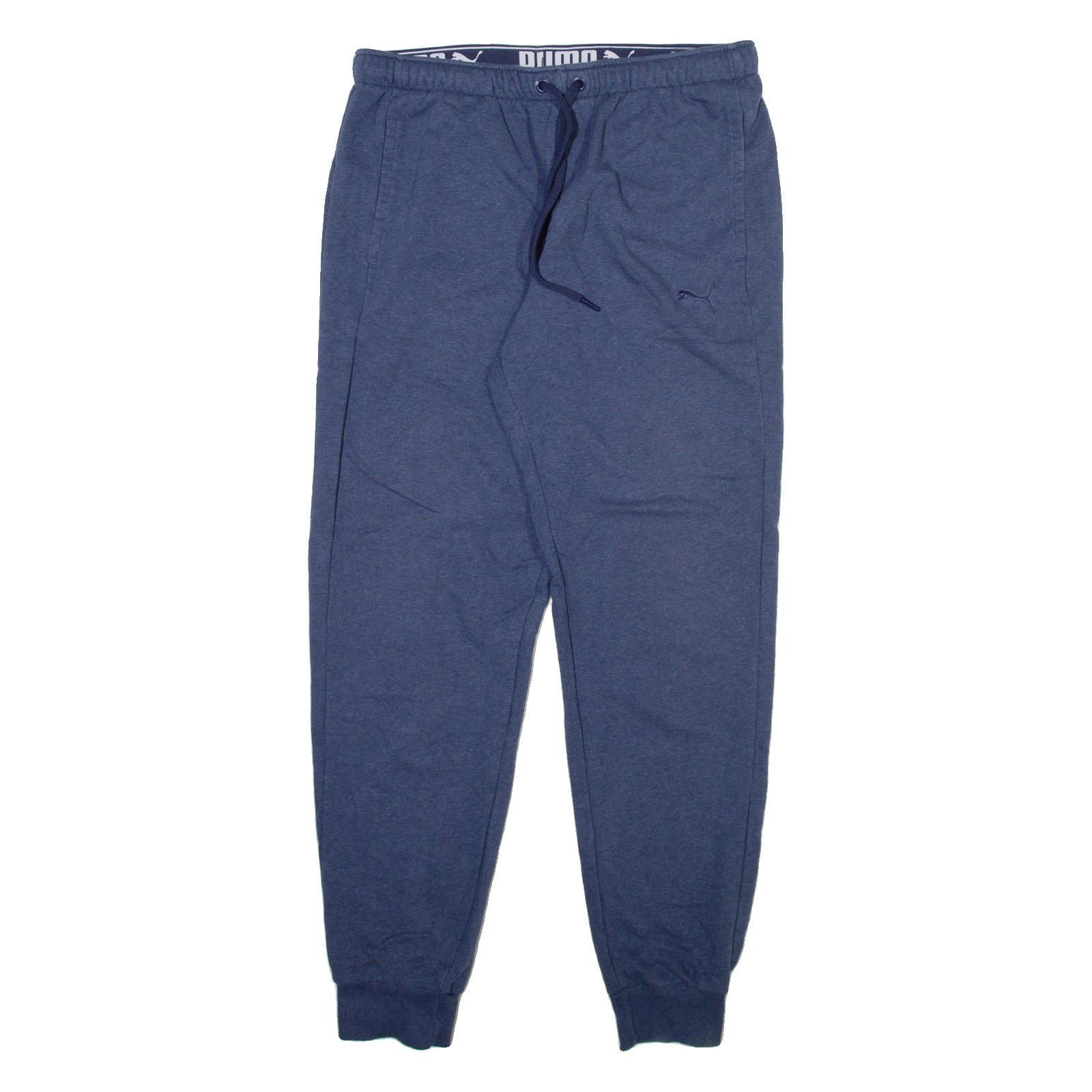 PUMA Mens Joggers Blue Tapered L W32 L30 Refurbished - N/A refurbished available on Cerqular