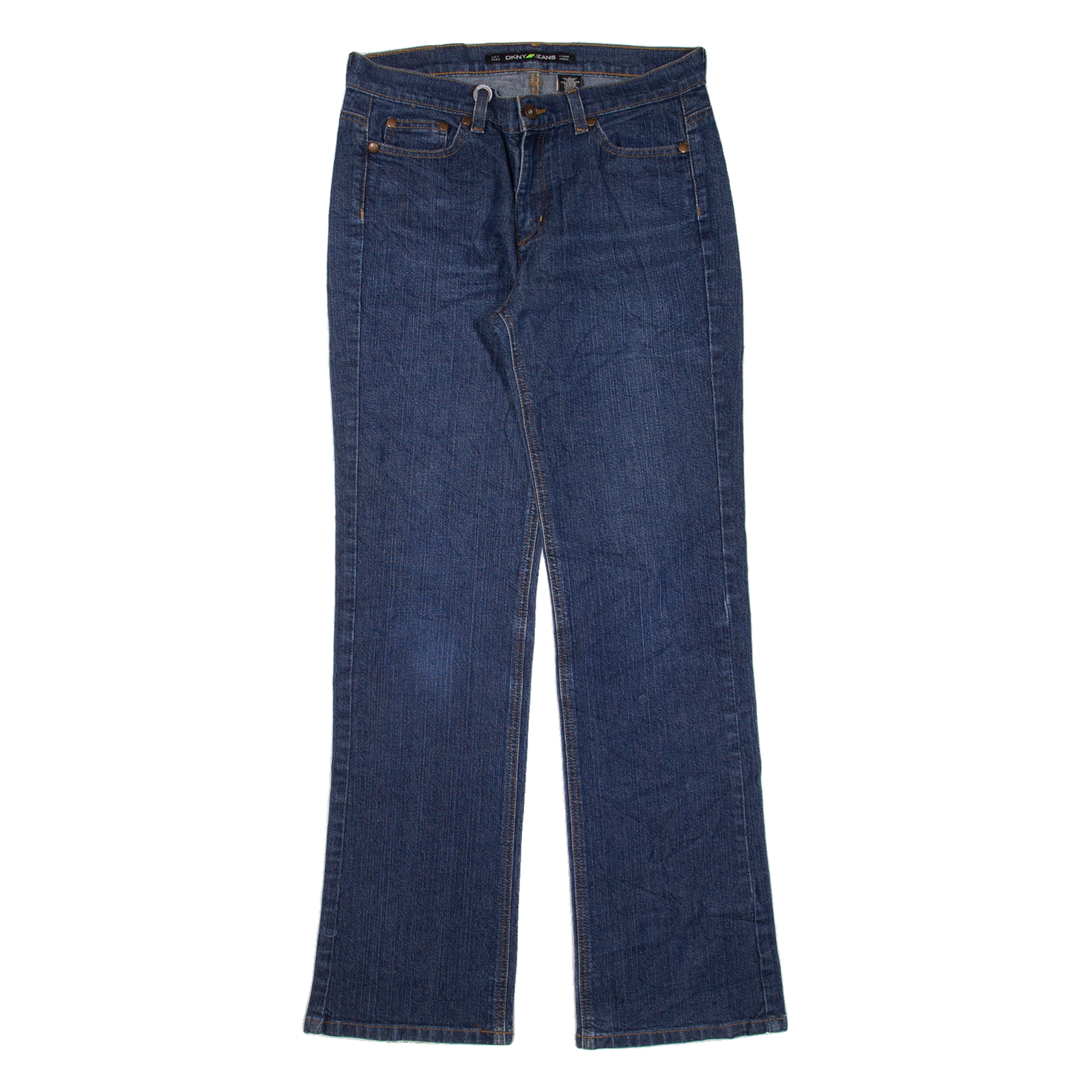 DKNY Womens Jeans Blue Regular Straight W30 L31 Refurbished - N/A refurbished available on Cerqular