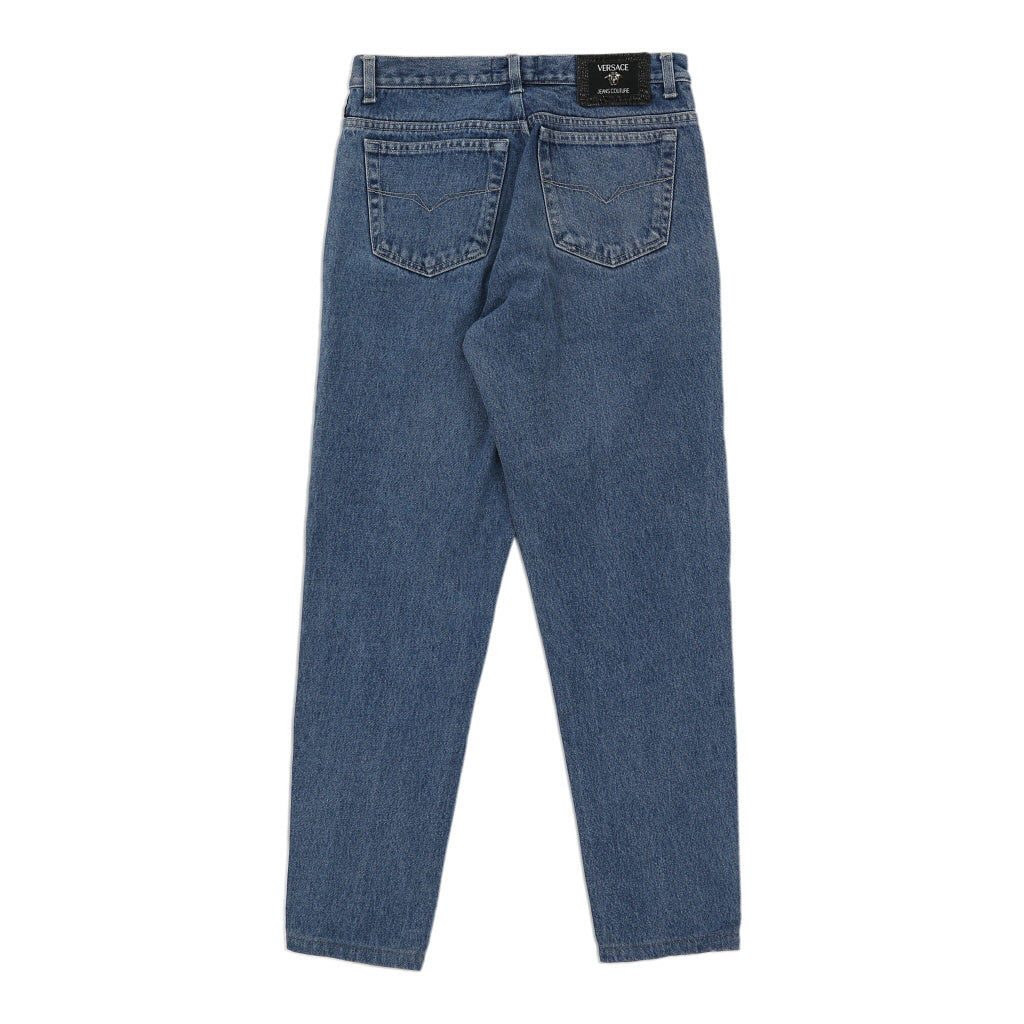 Versace Jeans Couture Jeans - 30W UK 10 Blue Cotton | Size: UK 10 Refurbished - N/A (Preloved Designer is not a specific brand, it refurbished available on Cerqular