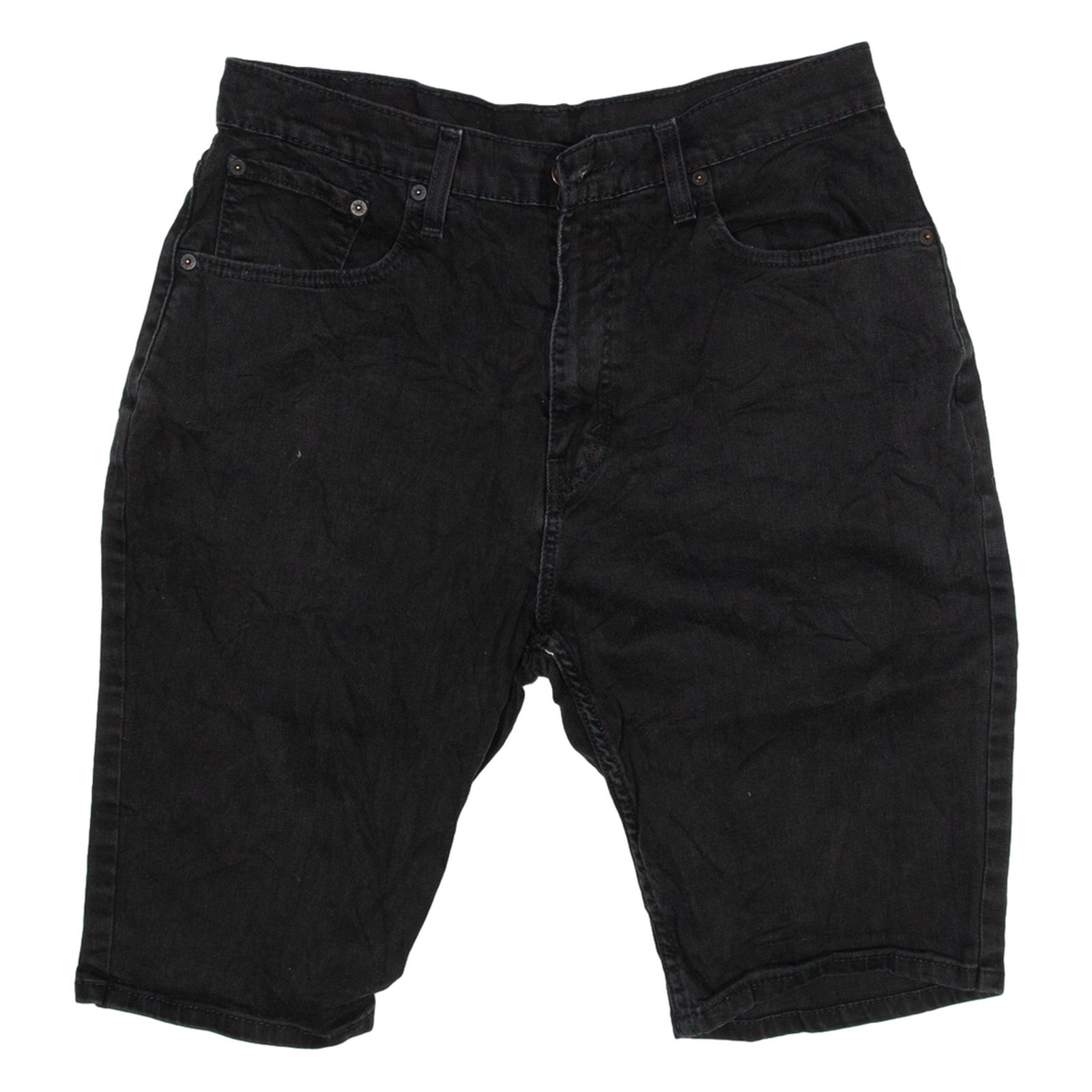 WATERLESS Womens Jorts Shorts Black M W34 Refurbished - N/A refurbished available on Cerqular