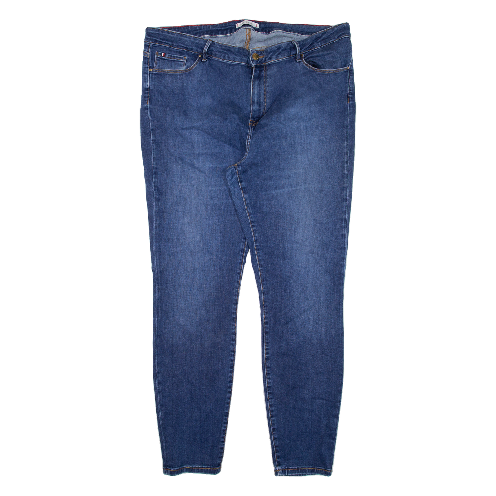 TOMMY HILFIGER Womens Jeans Blue Slim Skinny W38 L28 Refurbished - N/A refurbished available on Cerqular