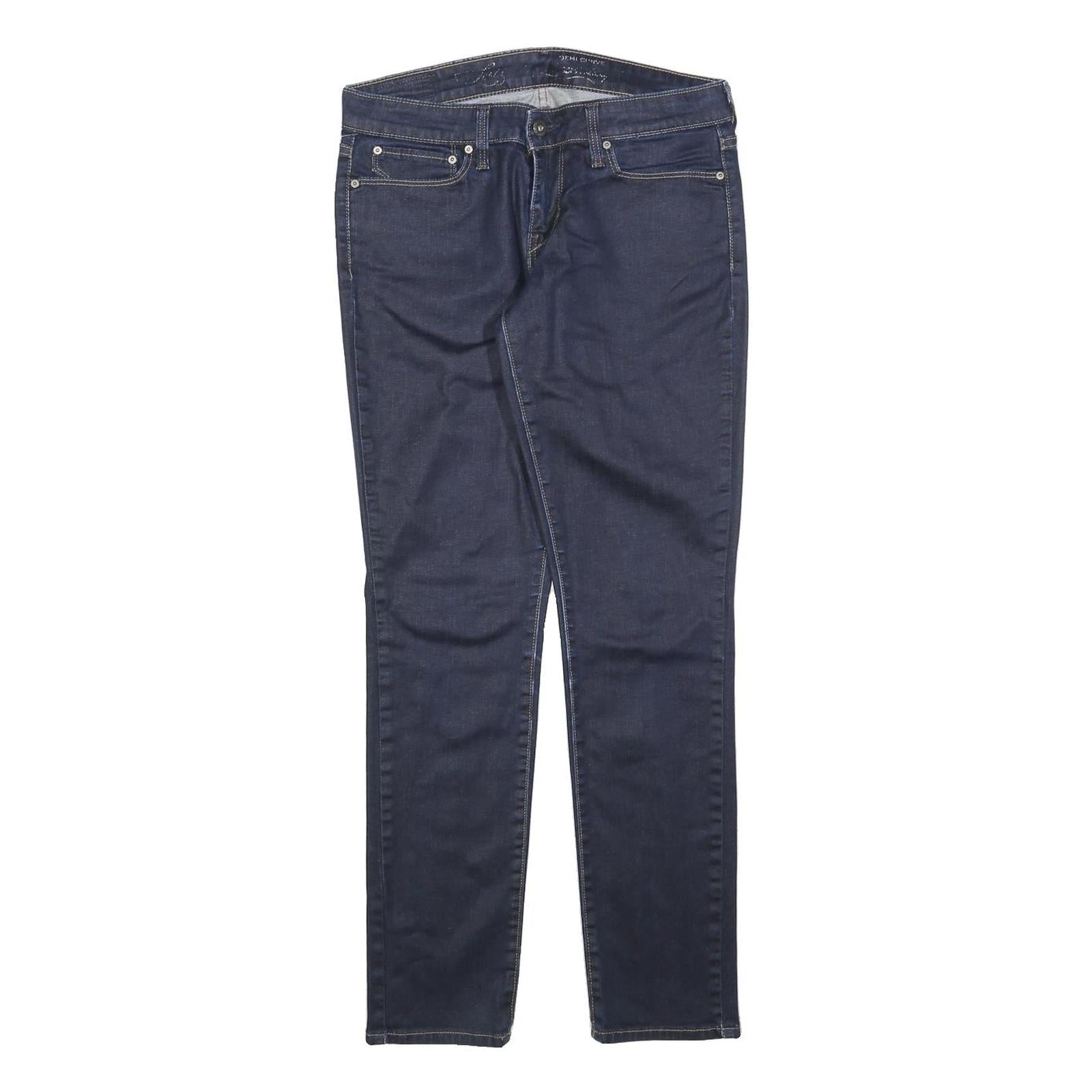LEVI'S Womens Slim Blue Denim Classic Slim Jeans W28 L29 Stretch Comfort Zip Refurbished - N/A refurbished available on Cerqular