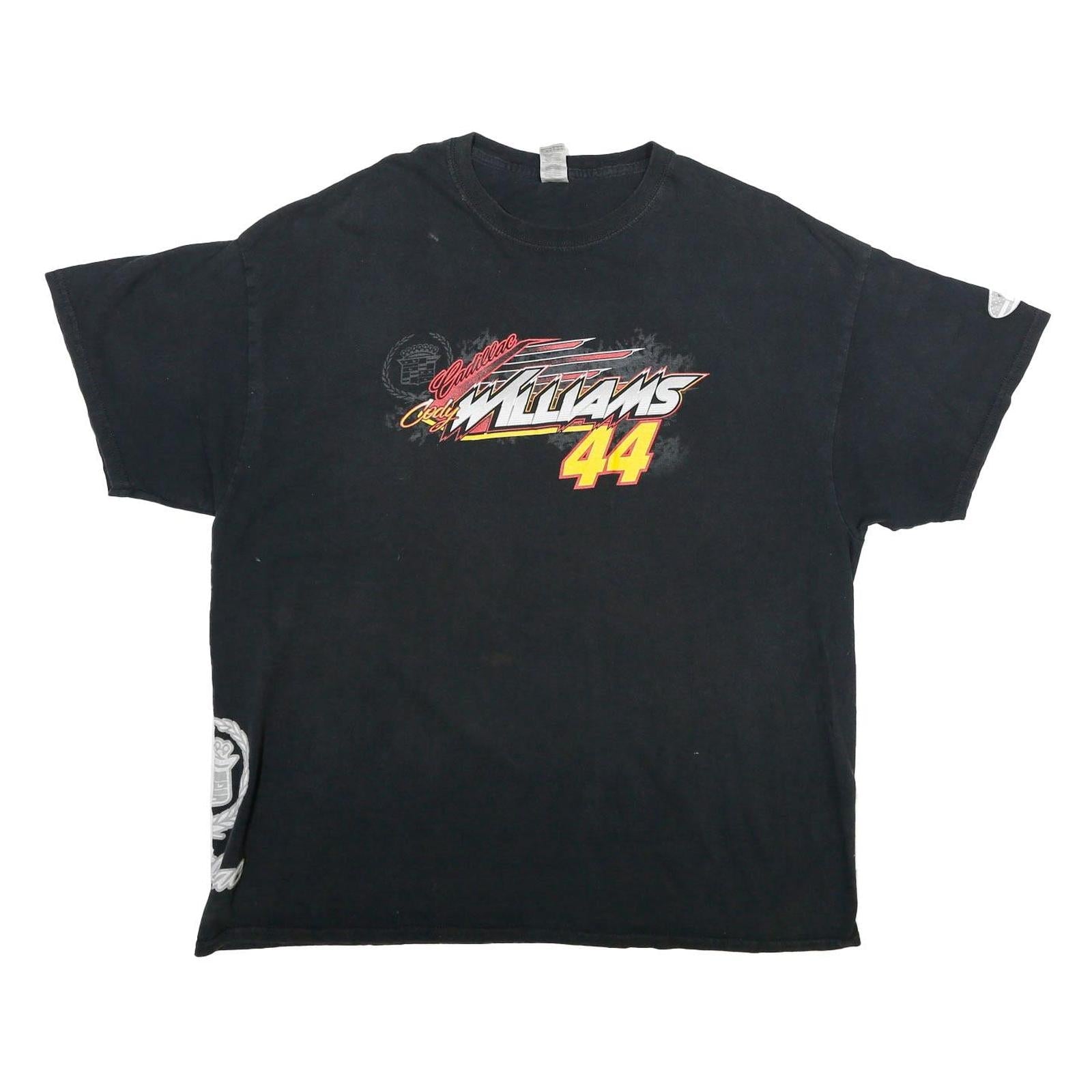 GILDAN Mens Black Cody Williams 44 Graphic T-Shirt 2XL Short Sleeve Crew Neck Refurbished - N/A refurbished available on Cerqular