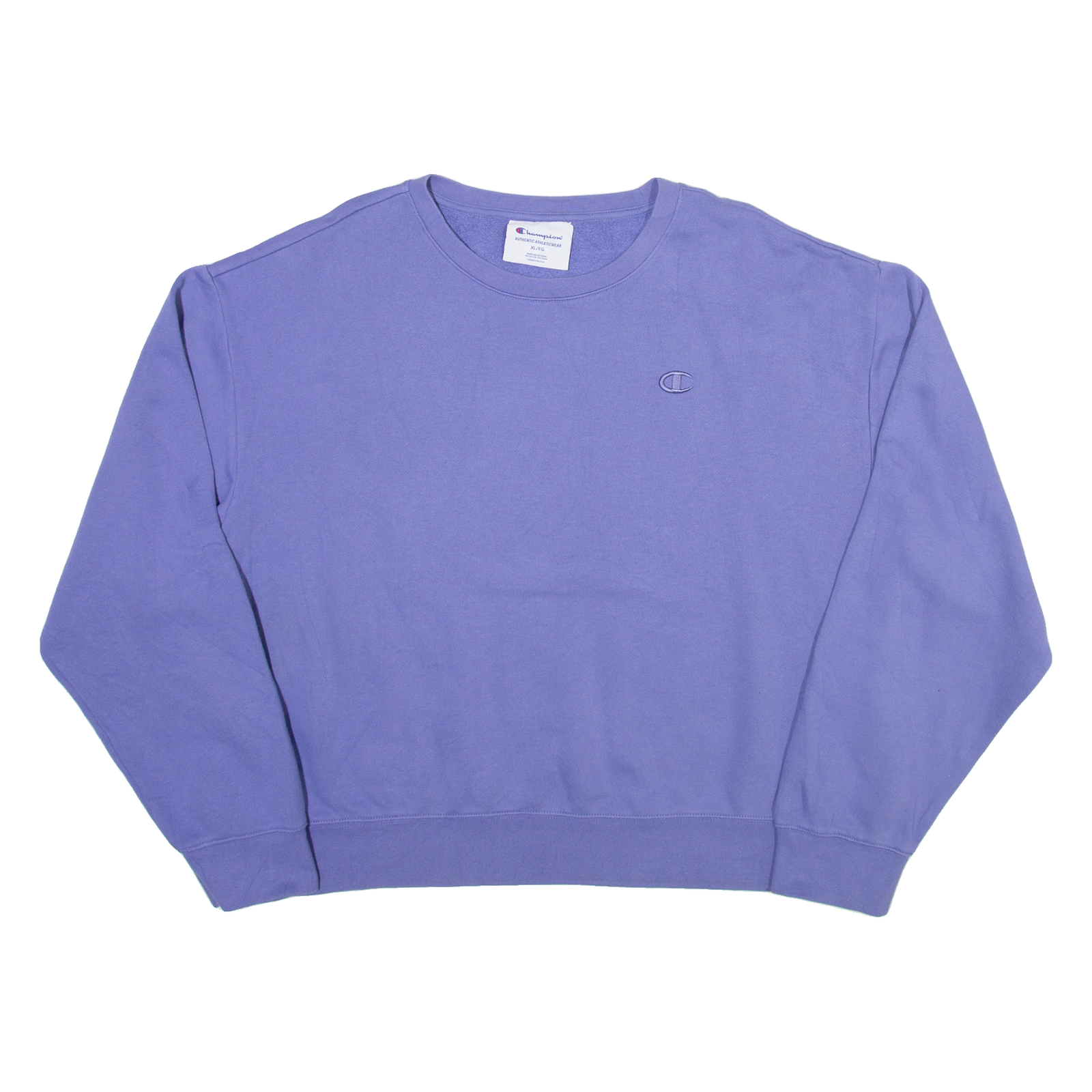 CHAMPION Womens Sweatshirt Blue XL Refurbished - N/A refurbished available on Cerqular