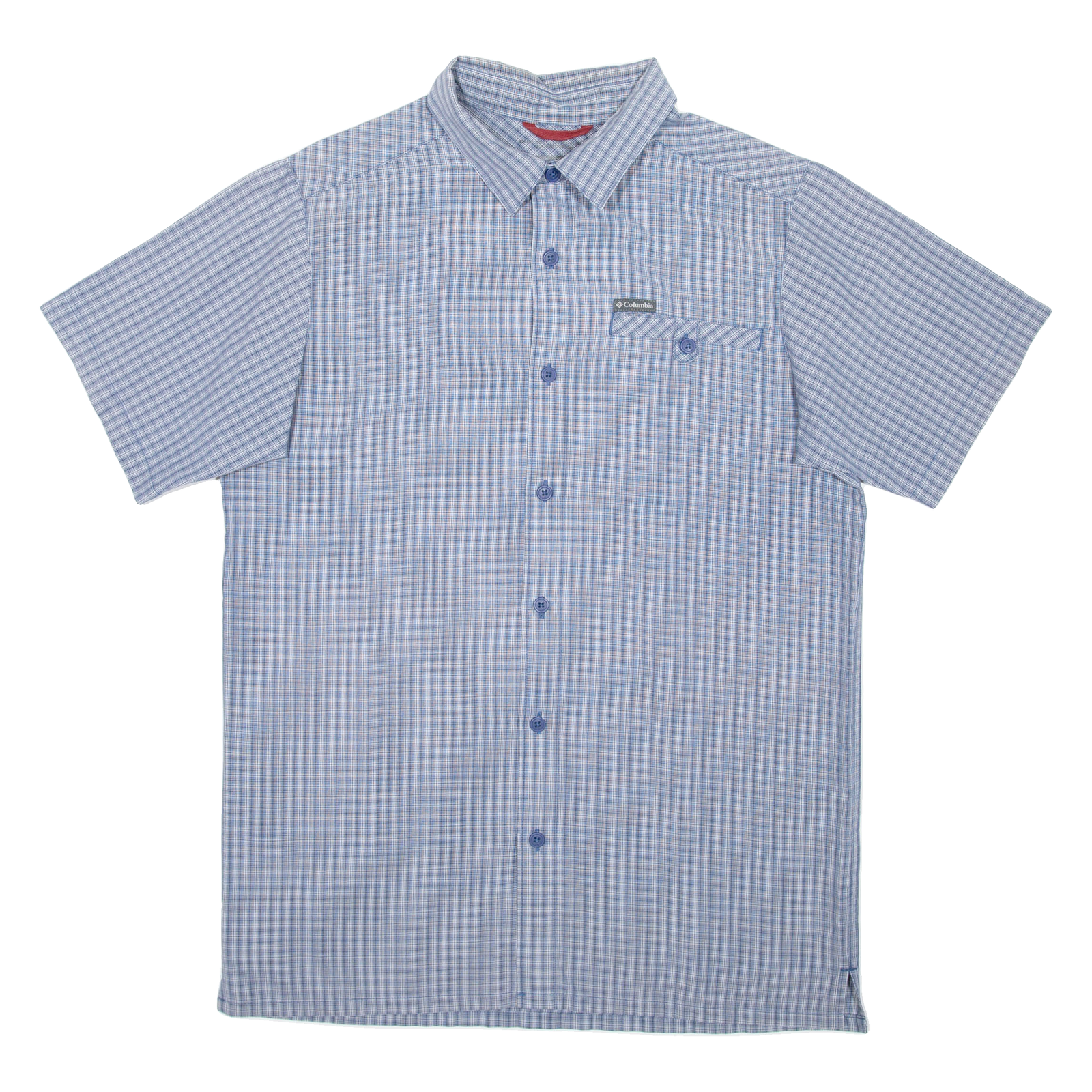 COLUMBIA Womens Shirt Blue Check XL Refurbished - N/A refurbished available on Cerqular