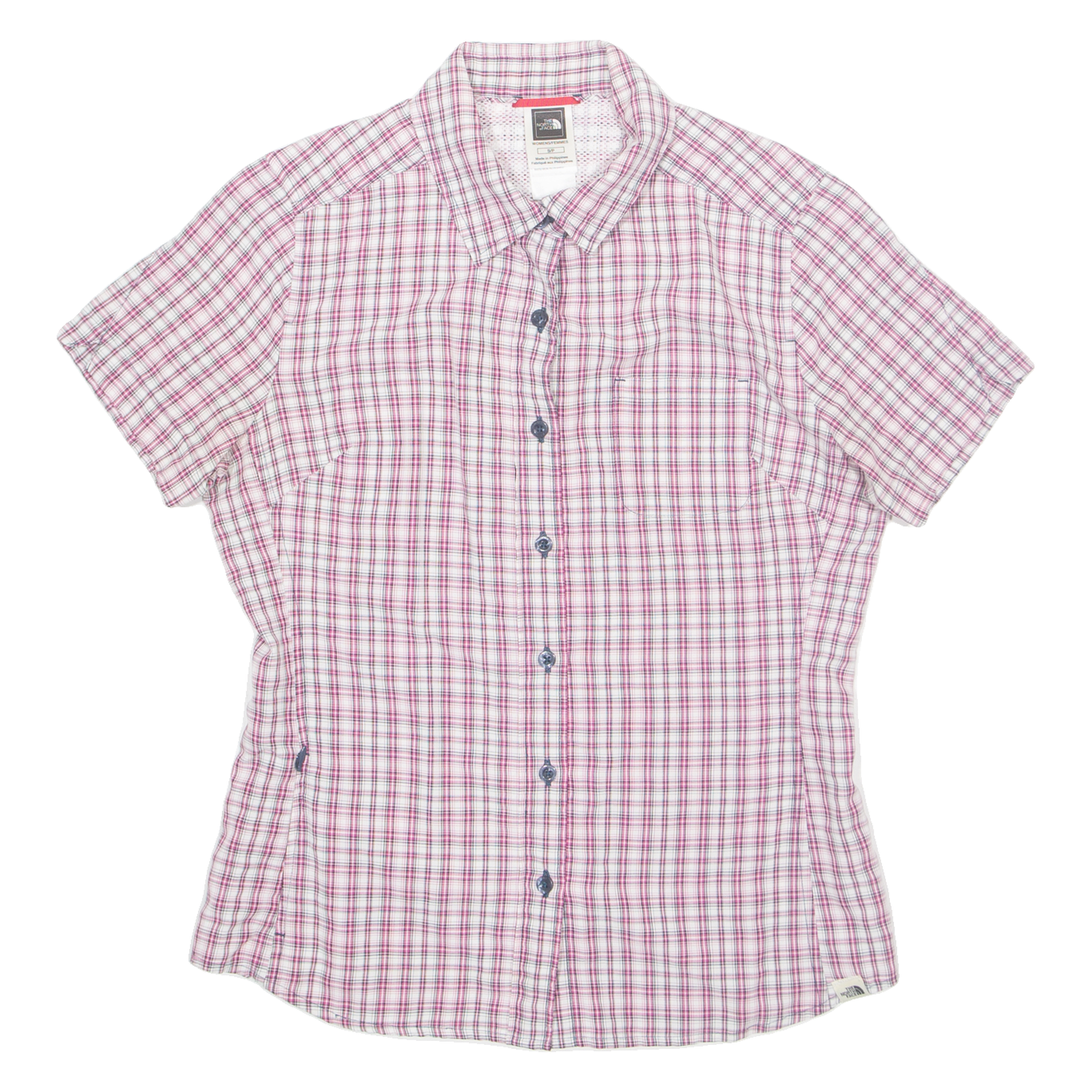 Buy THE NORTH FACE Womens Shirt Pink Check S Refurbished - $31.19 THE NORTH FACE Womens Shirt Pink Check S Refurbished - N/A refurbished available on Cerqular