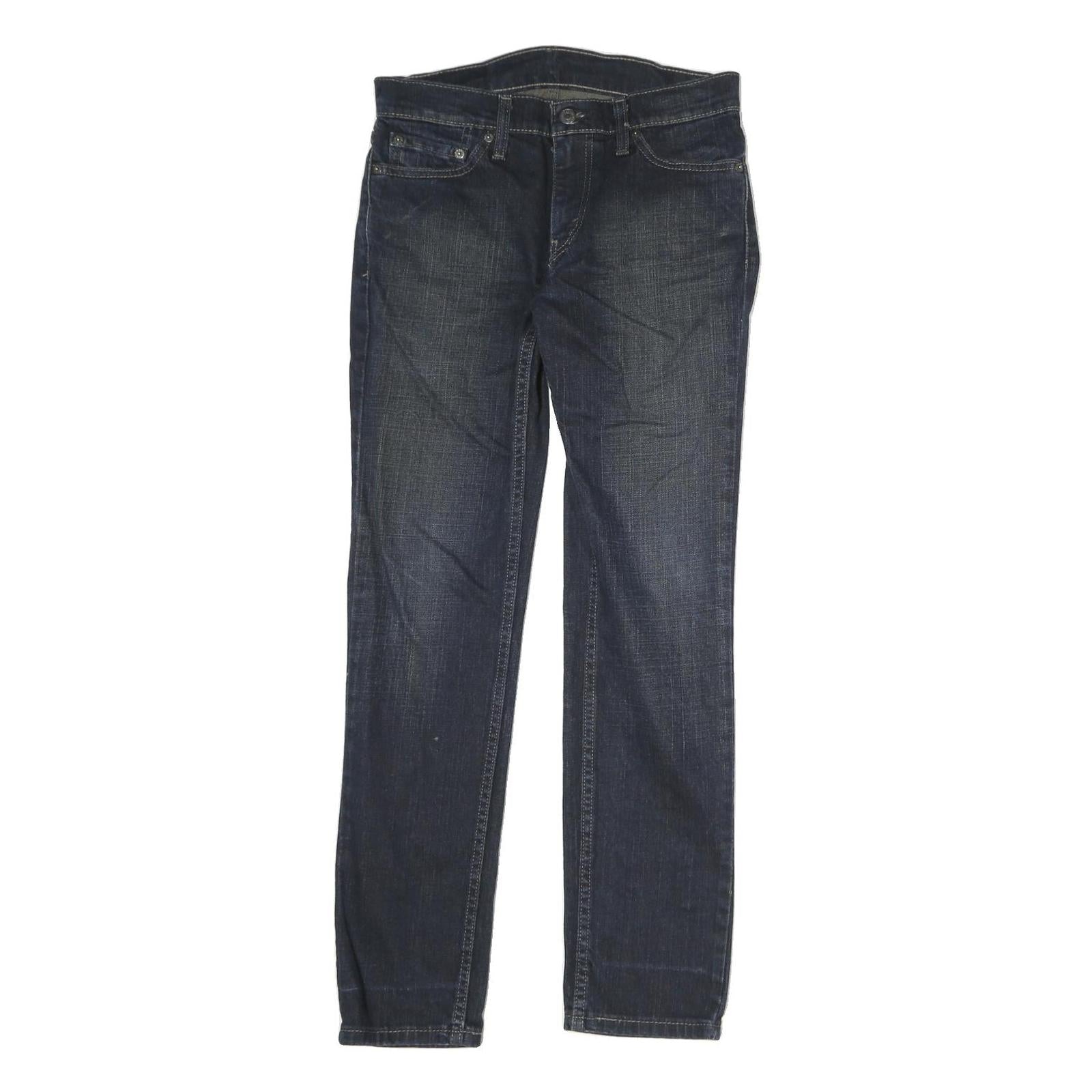 LEVI'S 511 Mens Jeans Blue Slim Skinny Denim Medium W28 L30 Classic Zip Refurbished - N/A refurbished available on Cerqular