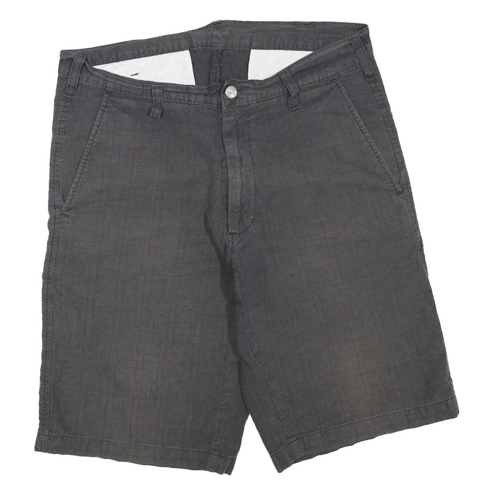CARHARTT Mens Shorts Grey Casual M W32 Cotton Blend Comfortable Workwear Refurbished - N/A refurbished available on Cerqular