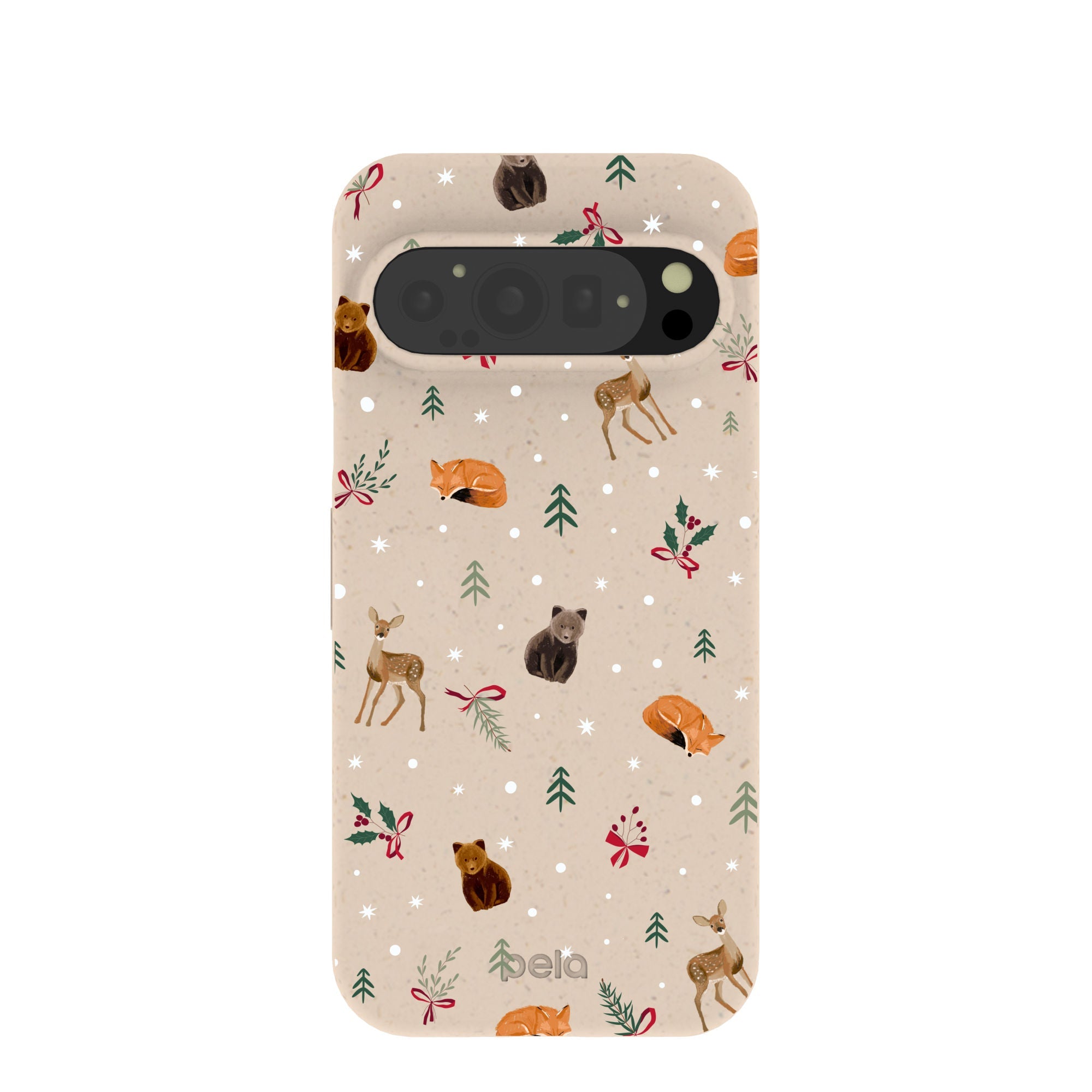 Seashell Winter Woodland Google Pixel 9/9 Pro Case Refurbished - Pela Case refurbished available on Cerqular