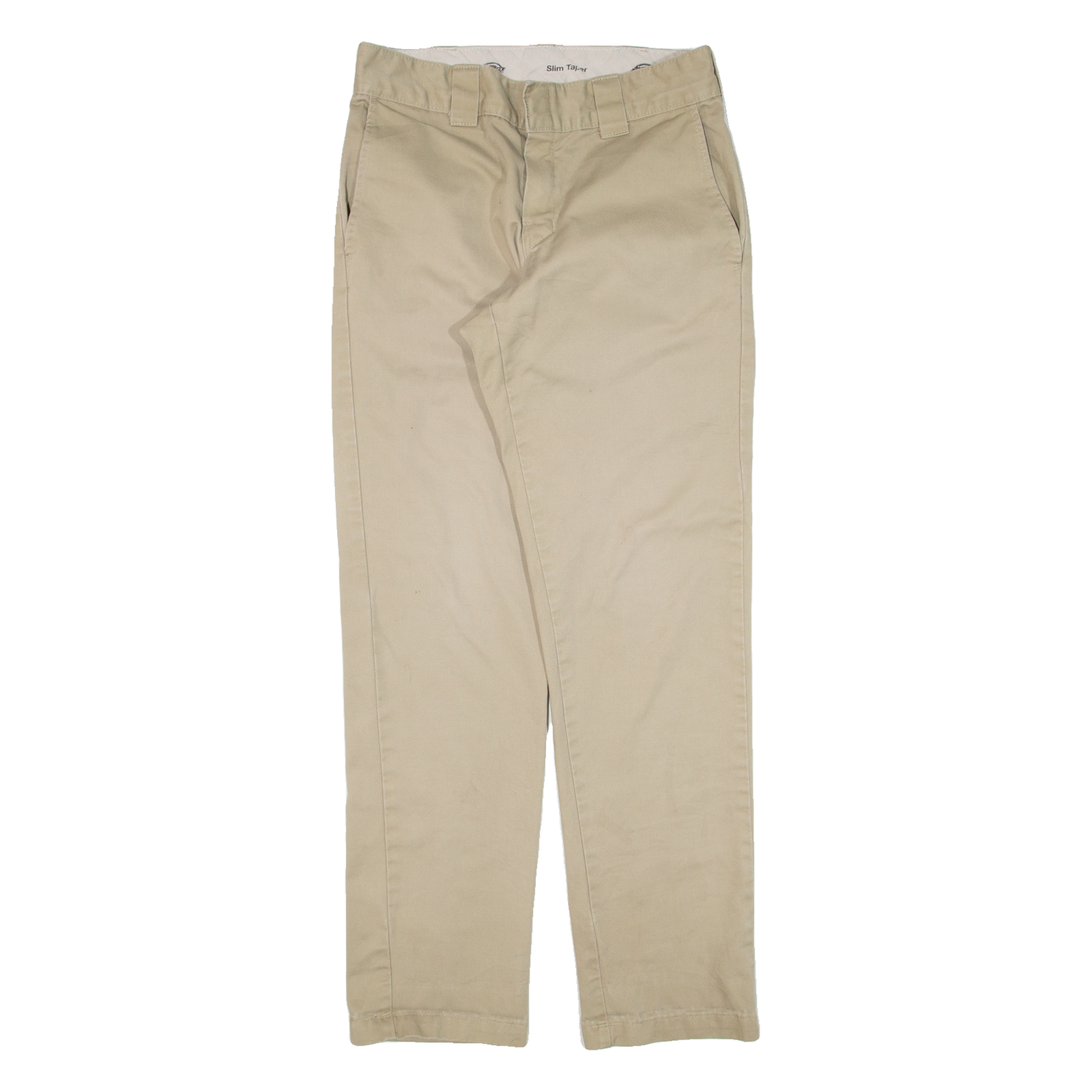 DICKIES Workwear Mens Trousers Beige Slim Tapered W30 L30 Refurbished - N/A refurbished available on Cerqular