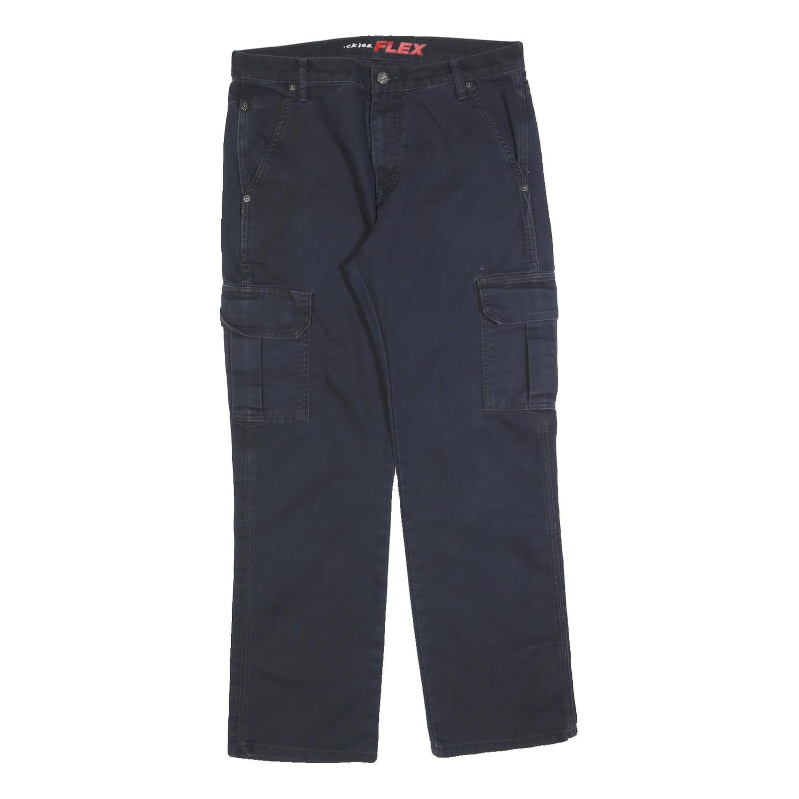 Buy DICKIES Mens Regular Fit Navy Cargo Trousers Cotton Blend W32 L30 Workwear Zip Refurbished - $42.89 DICKIES Mens Regular Fit Navy Cargo Trousers Cotton Blend W32 L30 Workwear Zip Refurbished - N/A refurbished available on Cerqular