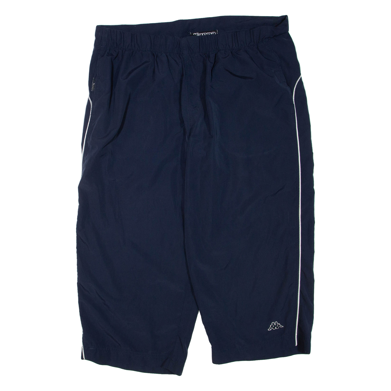 KAPPA Cropped Mens Sweatpants Blue Wide-Leg 2XL W36 L21 Refurbished - N/A refurbished available on Cerqular