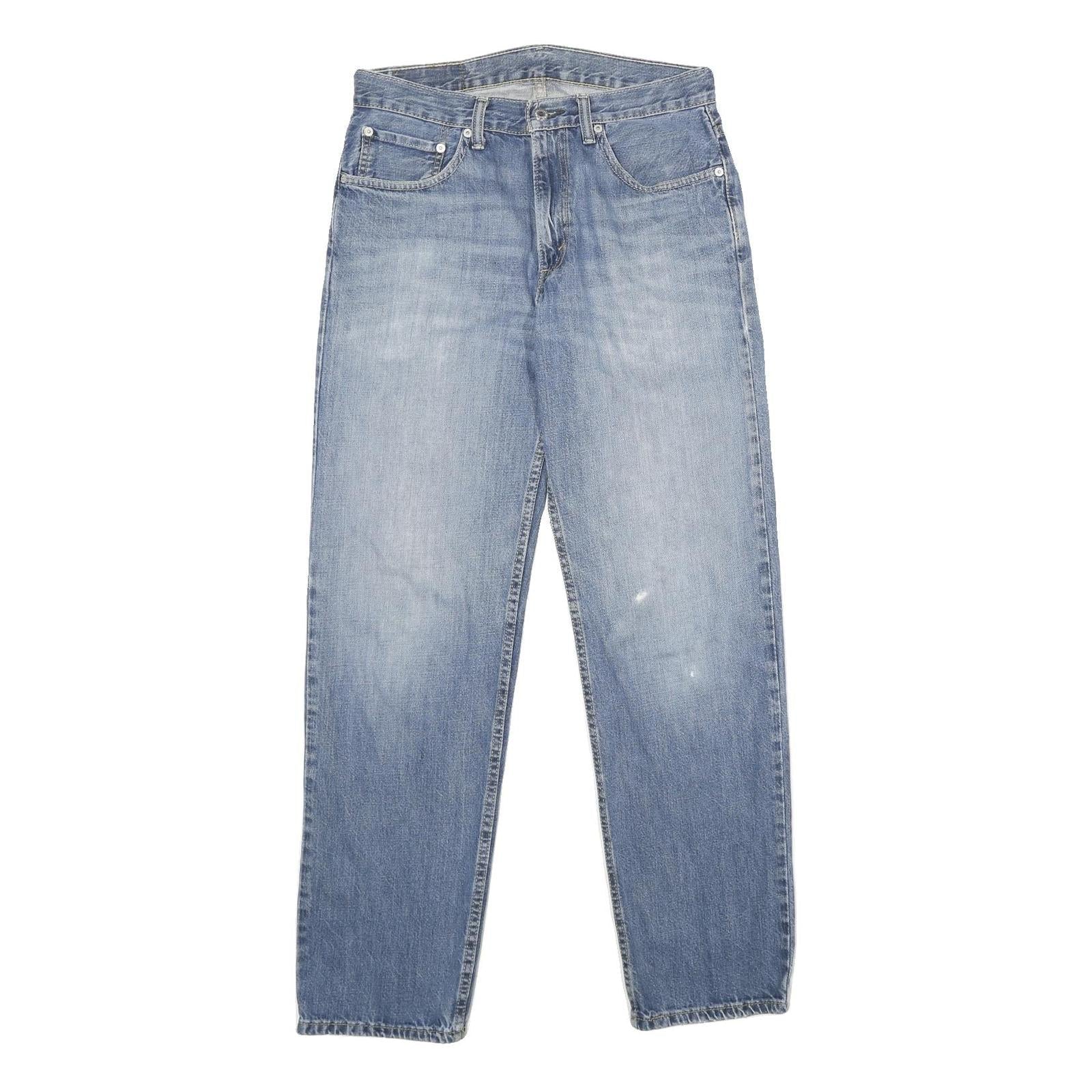 LEVI'S 550 STRAIGHT Mens Jeans Blue Relaxed Straight Denim Medium W31 L32 Refurbished - N/A refurbished available on Cerqular