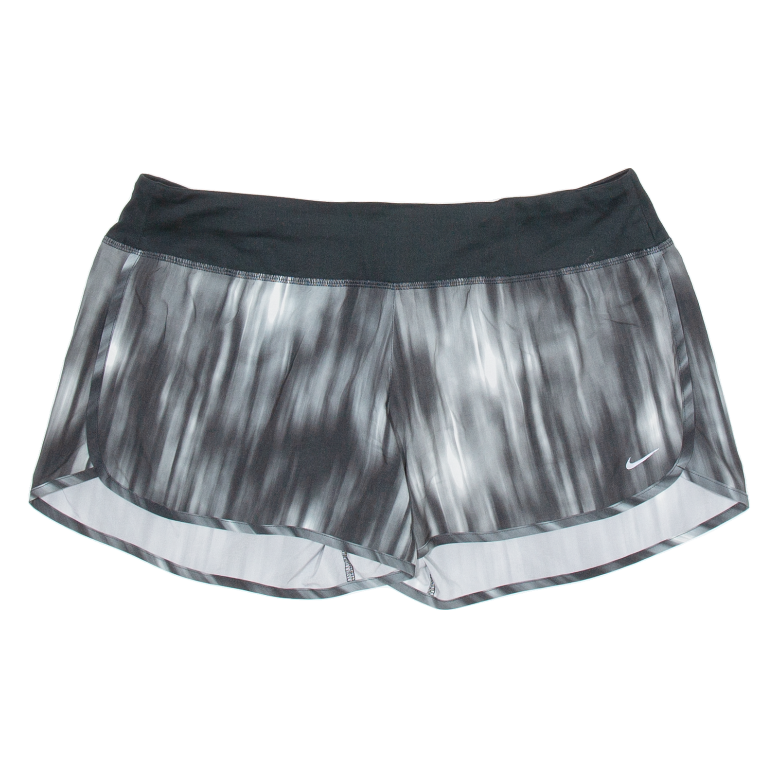 NIKE Womens Sports Shorts Grey L W38 Refurbished - N/A refurbished available on Cerqular